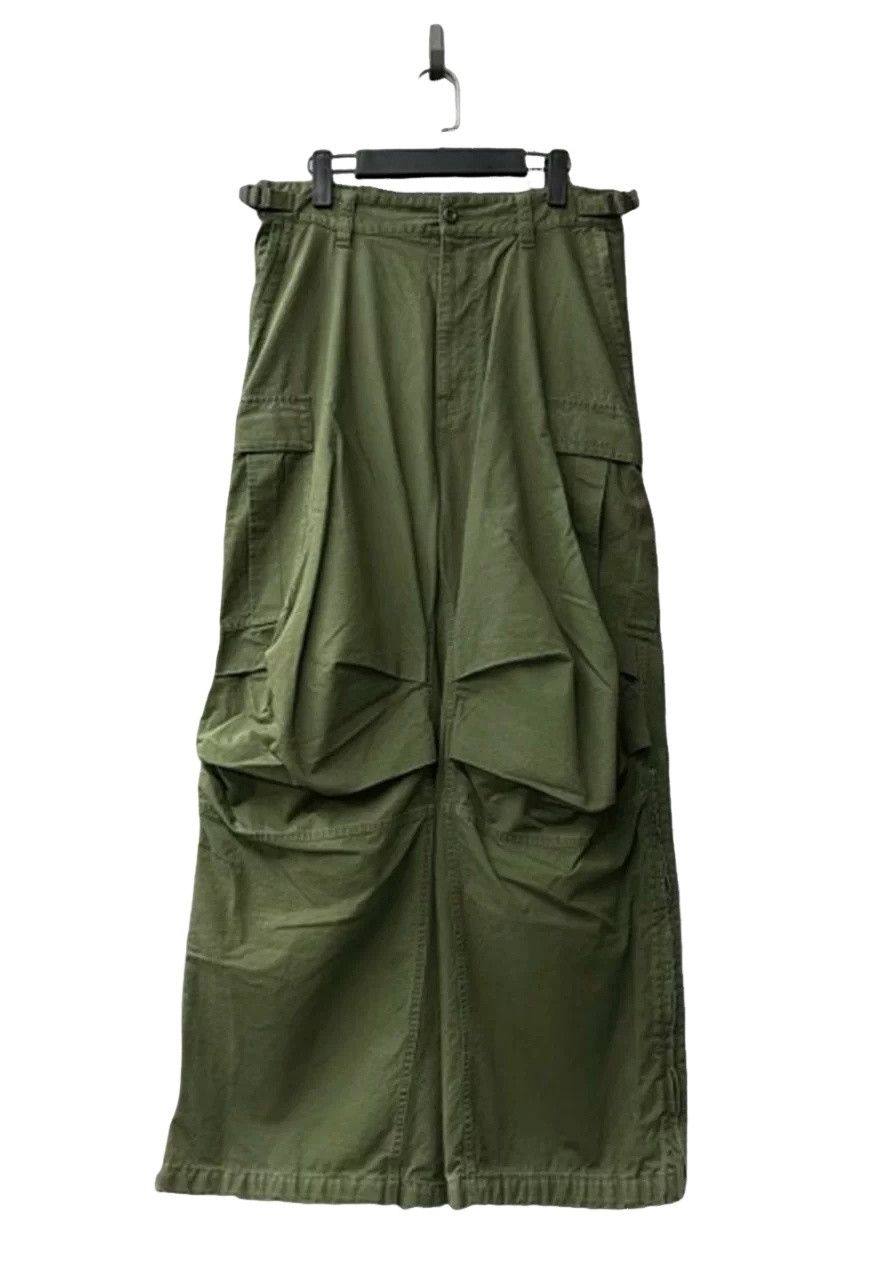 Balenciaga Balenciaga Embroidered Logo Cargo Pants Size 34 Size US 34 / EU 50 - 1 Thumbnail