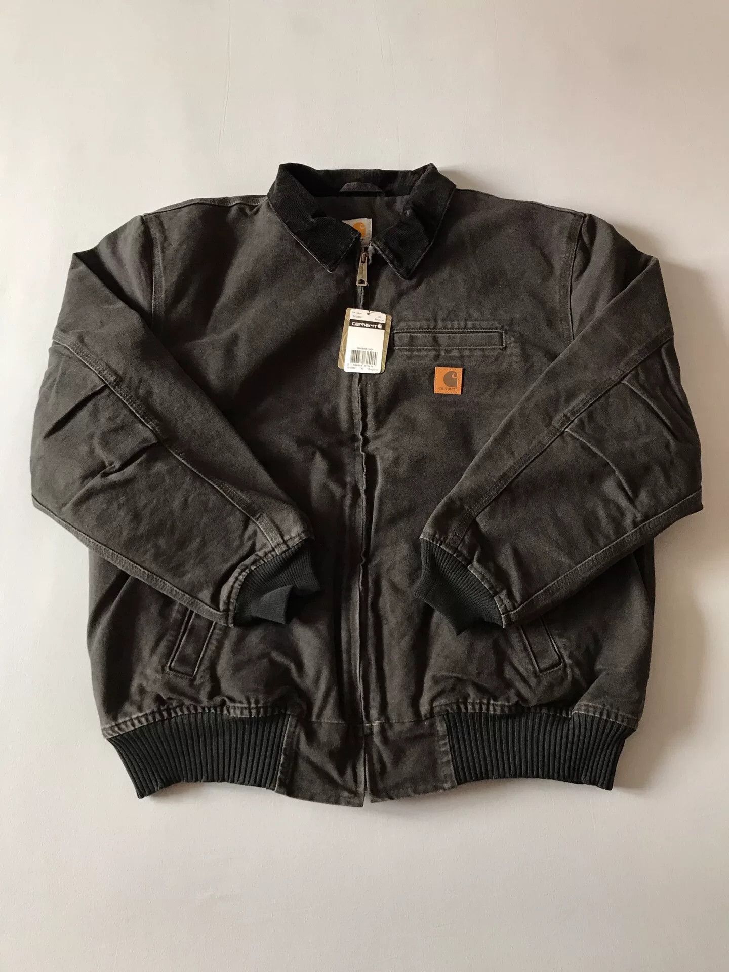 Carhartt Carhartt 101228 Washed Canvas Work Jacket Size US XL / EU 56 / 4 - 1 Thumbnail