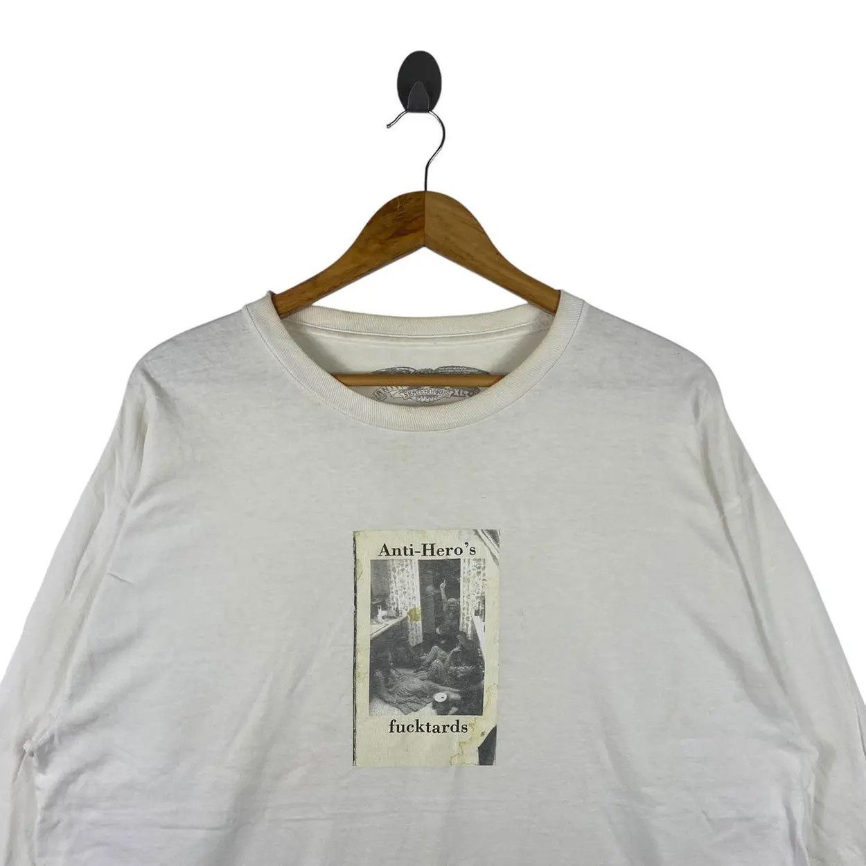 Antihero Vintage ANTIHERO SKATEBOARD FUCKTARD Movie Tee Shirt Size US XL / EU 56 / 4 - 2 Thumbnail
