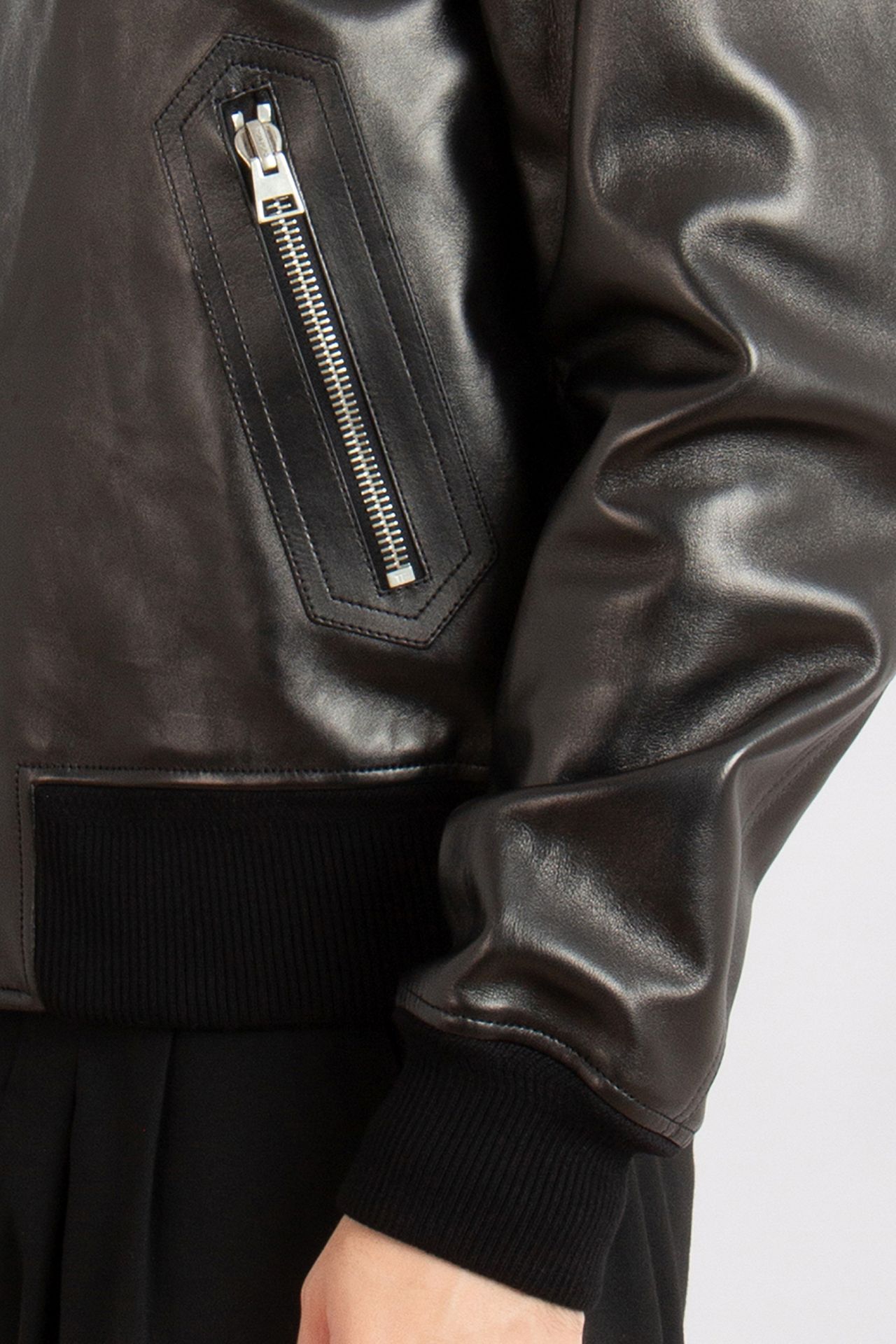 Tom Ford o1w1db10125 LBB004 Leather Jacket in Chocolate Brown Size US S / EU 44-46 / 1 - 5 Thumbnail