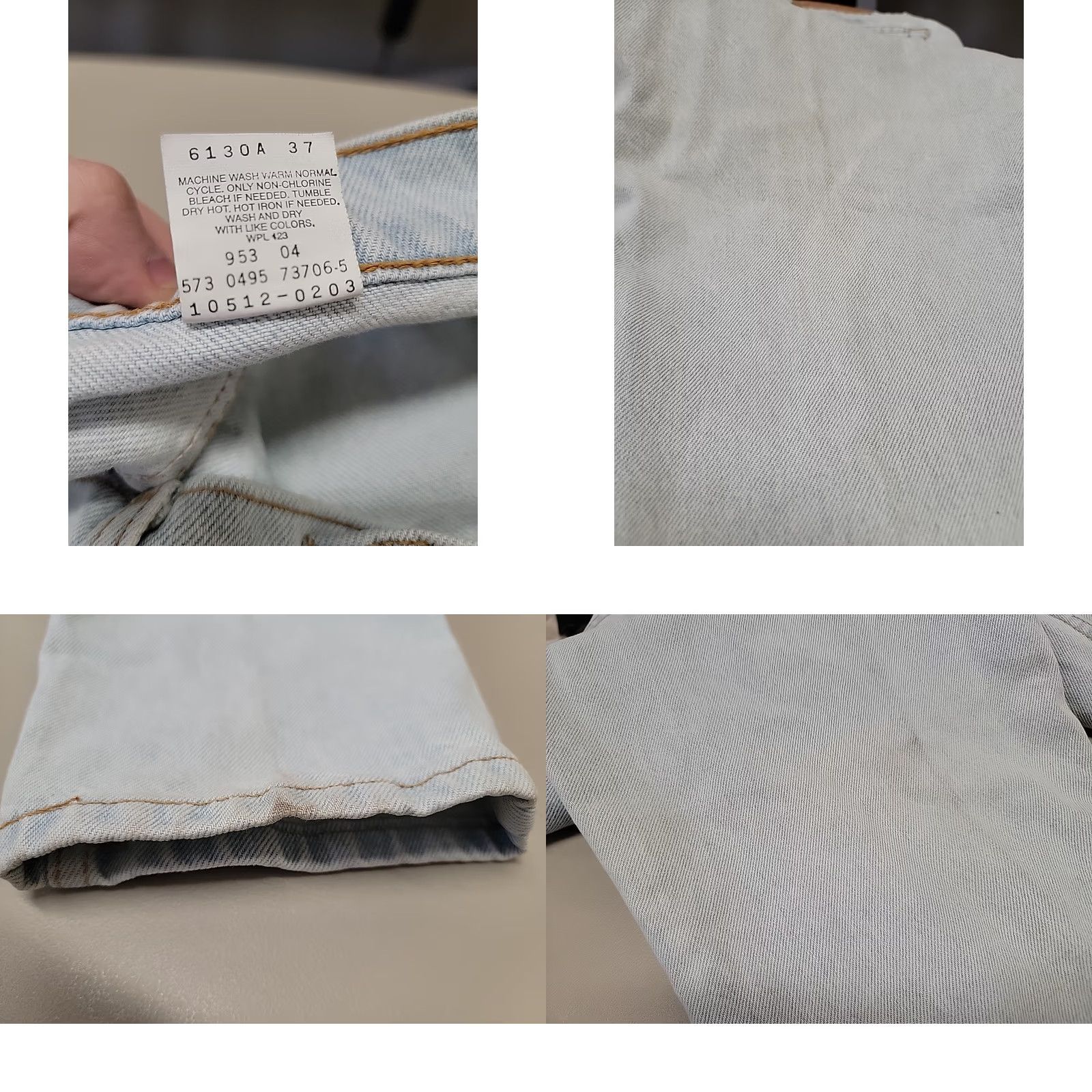 Levi's VINTAGE Levi's 512 Slim Tapered Jeans Womens 13 Blue Denim 5-Pocket NWT Medium Wash Seasonal Fall Winter Summer 31x30 Mens? Womens Size 34" / US 12 / IT 48 - 11 Thumbnail