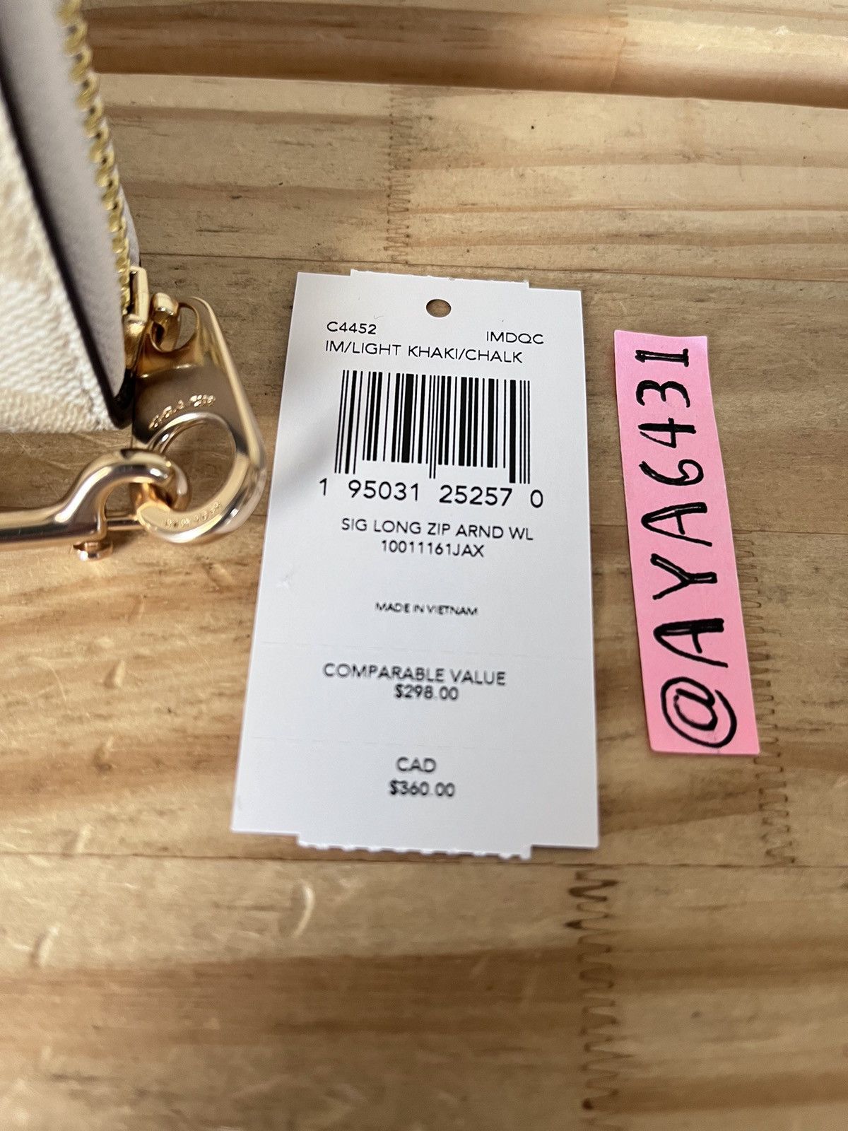 Coach Coach Wallet Size ONE SIZE - 4 Thumbnail
