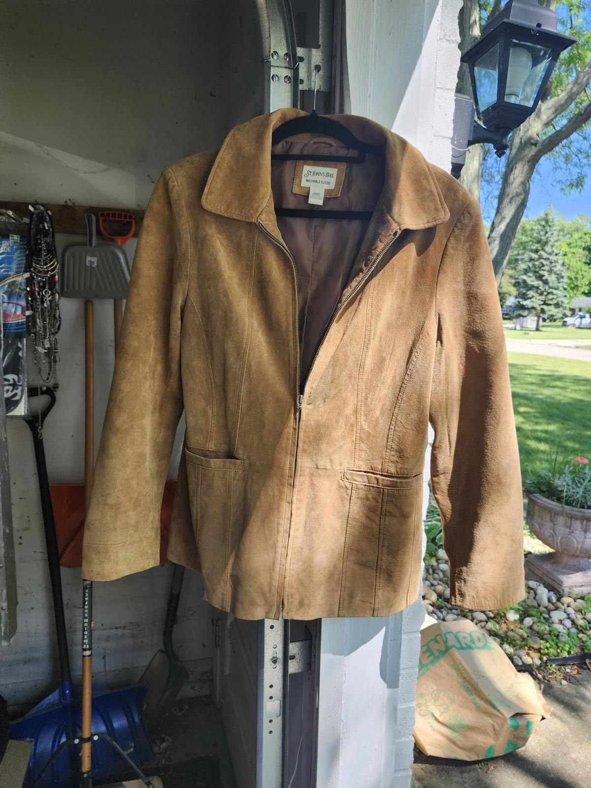 St. Johns Bay Washable suede St John's Bay Blazer Size L / US 10 / IT 46 - 1 Thumbnail