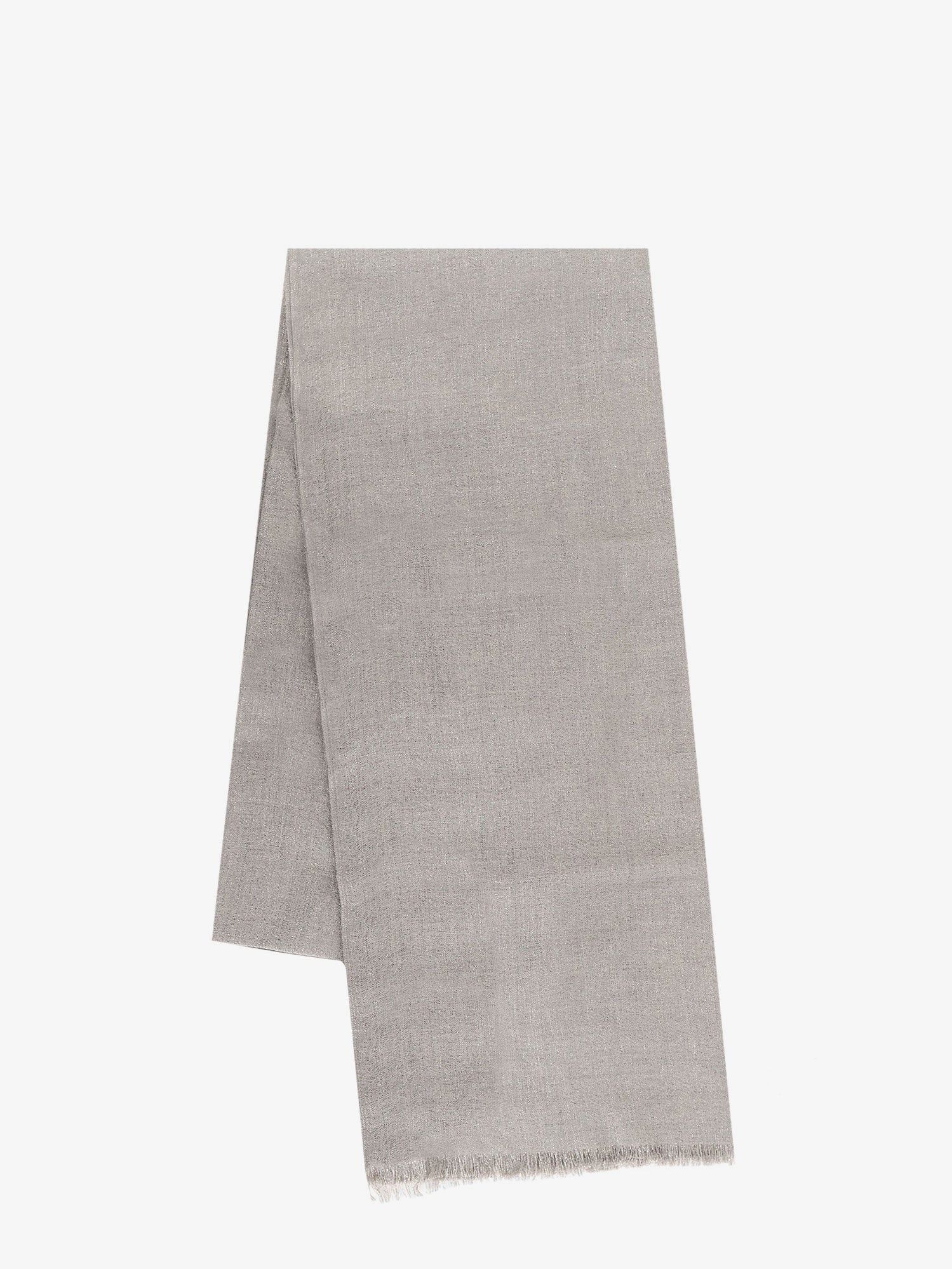 Brunello Cucinelli Sparkling Cashmere And Silk Scarf Size ONE SIZE - 1 Thumbnail