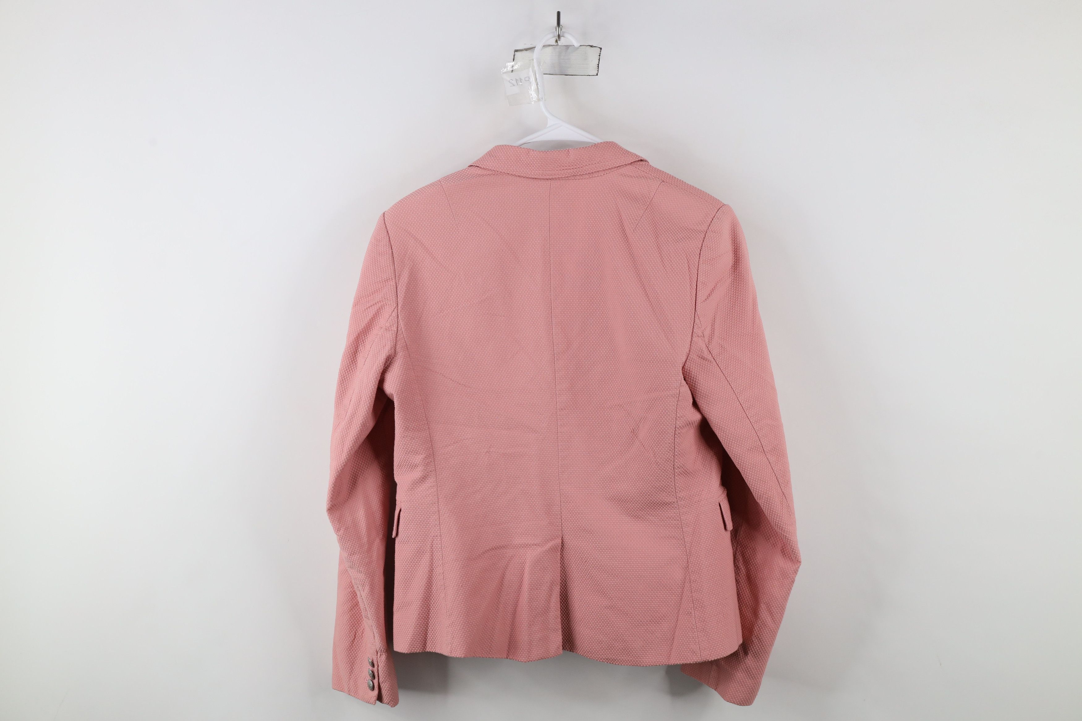 Banana Republic × Vintage Banana Republic Academy Blazer Jacket Suit Coat Pink Size L / US 10 / IT 46 - 14 Thumbnail