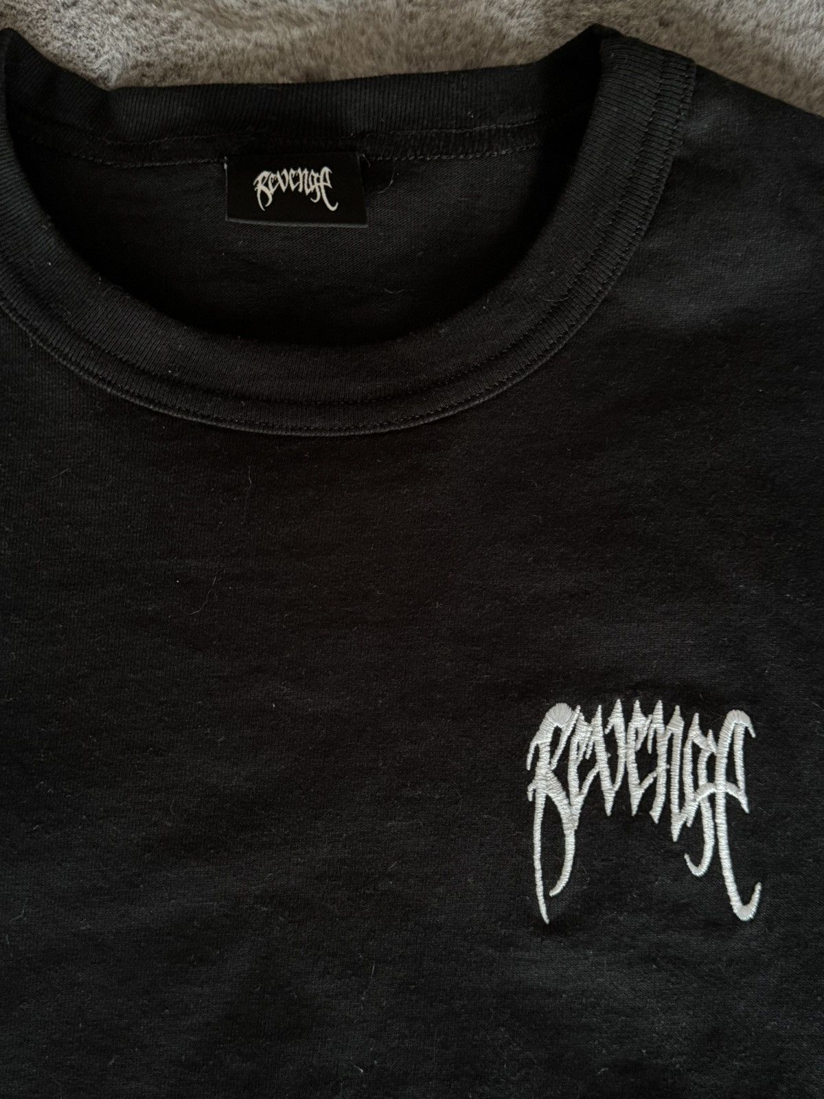 Revenge Revenge basic tee black Size US M / EU 48-50 / 2 - 2 Thumbnail