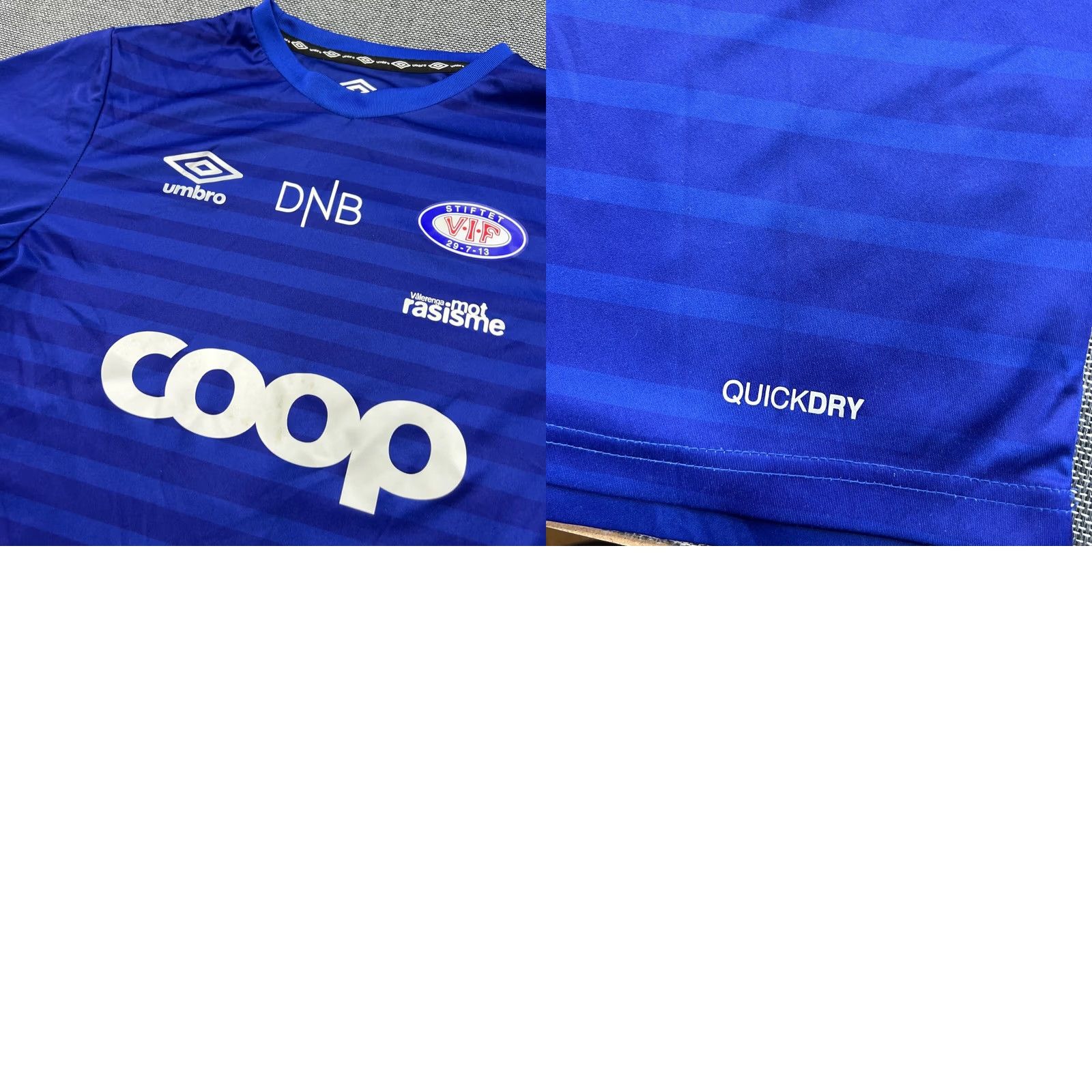 Umbro Umbro Valerenga Football Jersey Shirt Mens Small Blue Training Tee Size US S / EU 44-46 / 1 - 9 Thumbnail
