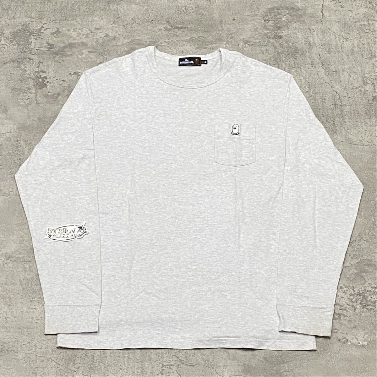 Bape Bape Mr. Bathing Ape Long Sleeve Size US XL / EU 56 / 4 - 1 Thumbnail