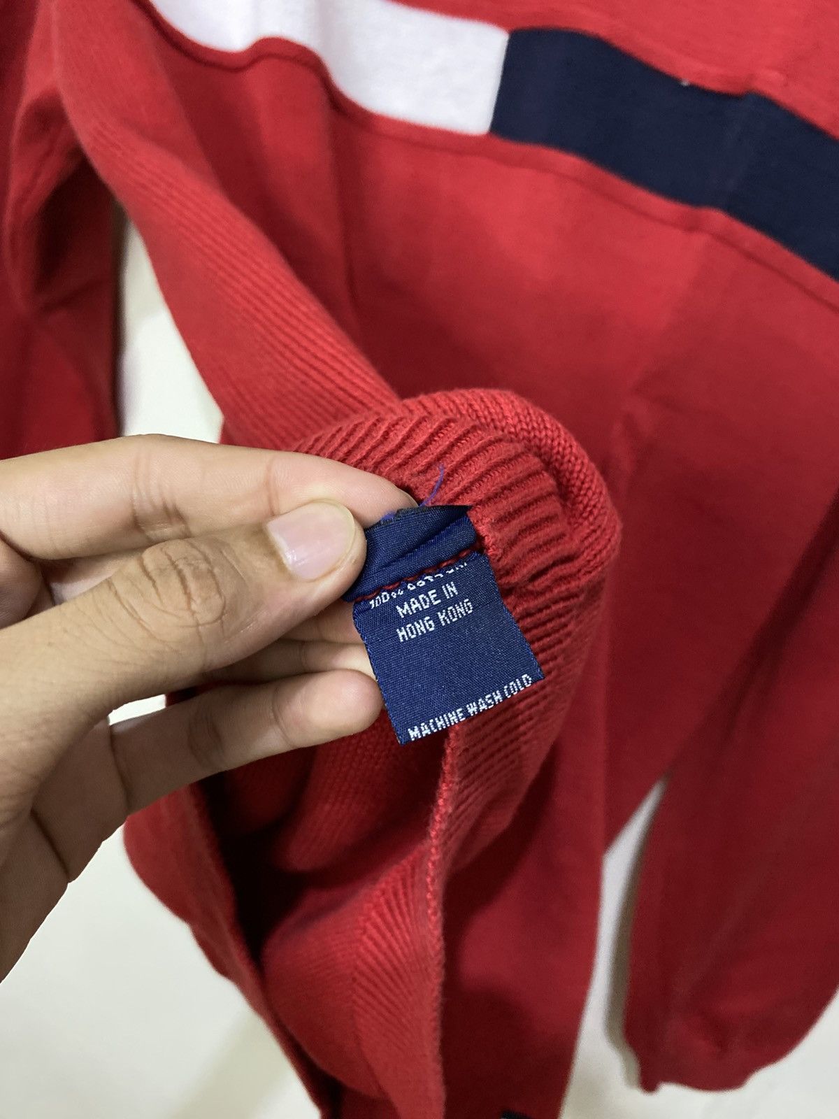 Tommy Hilfiger × Vintage Vintage Y2K Tommy Hilfiger Sweater old money style Size US L / EU 52-54 / 3 - 5 Thumbnail