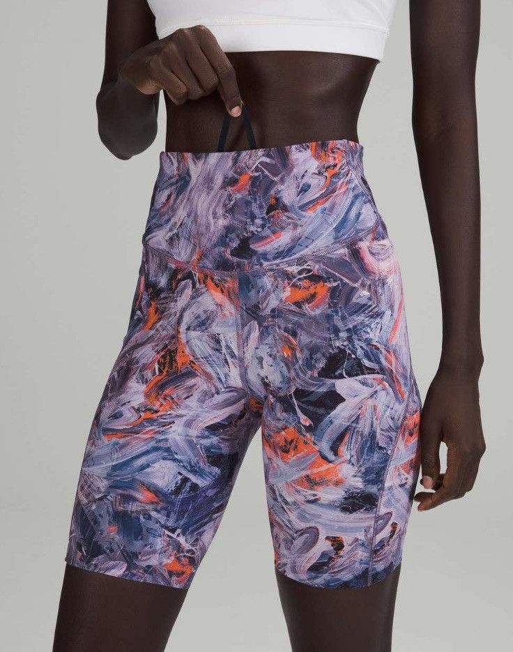 Lululemon Lululemon Base Pace High-Rise Short 8" Atmospheric Purple Size 27" / US 4 / IT 40 - 3 Thumbnail