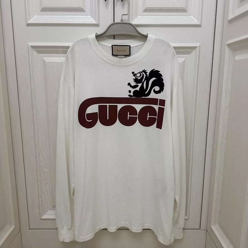 Gucci Gucci Long-sleeved T-shirt 2504-Nextarrow Size US M / EU 48-50 / 2 - 1 Thumbnail