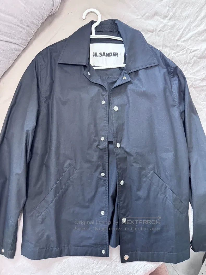 Jil Sander Jil Sander size 44 Black Windbreaker Jacket Size M / US 6-8 / IT 42-44 - 2 Thumbnail