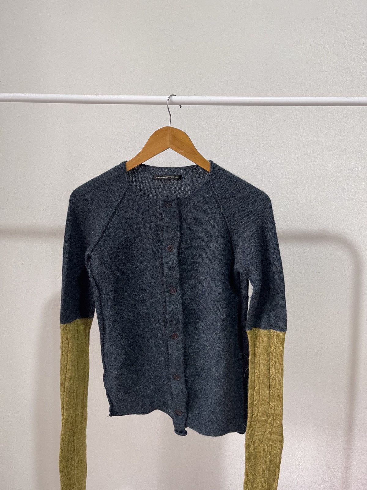 Y's × Yohji Yamamoto 2000s Yohji Yamamoto Ys Very Long Sleeve Knit Size US XS / EU 42 / 0 - 3 Thumbnail