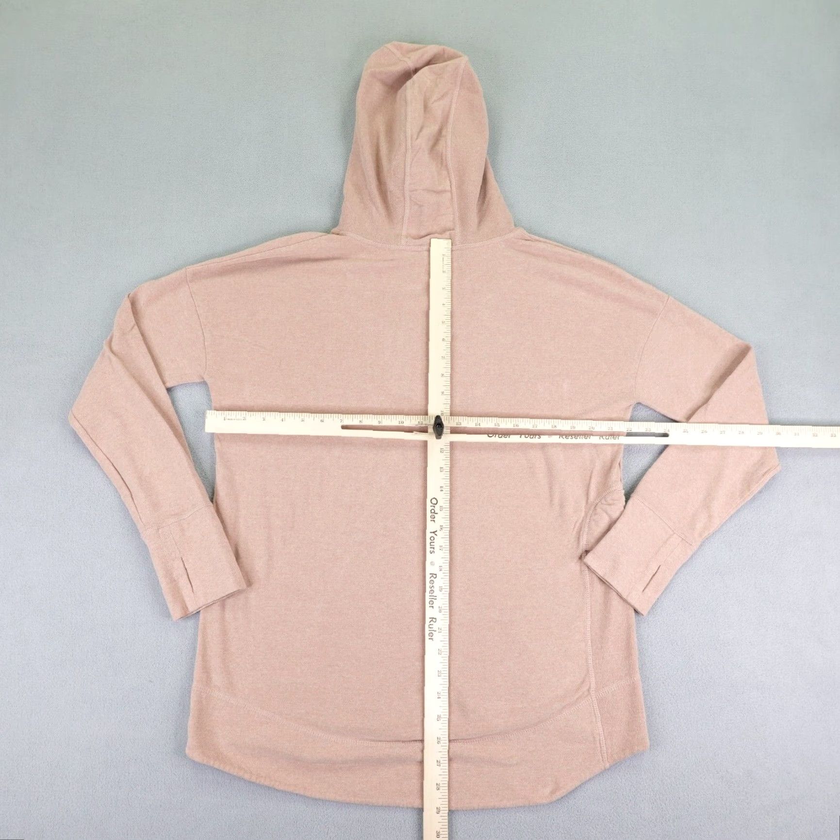 Sweaty Betty VINTAGE Sweaty Betty Women's Hoodie XL Pink Thermal Pullover Sweatshirt Activewear Casual Outdoor Women Size XL / US 12-14 / IT 48-50 - 6 Thumbnail