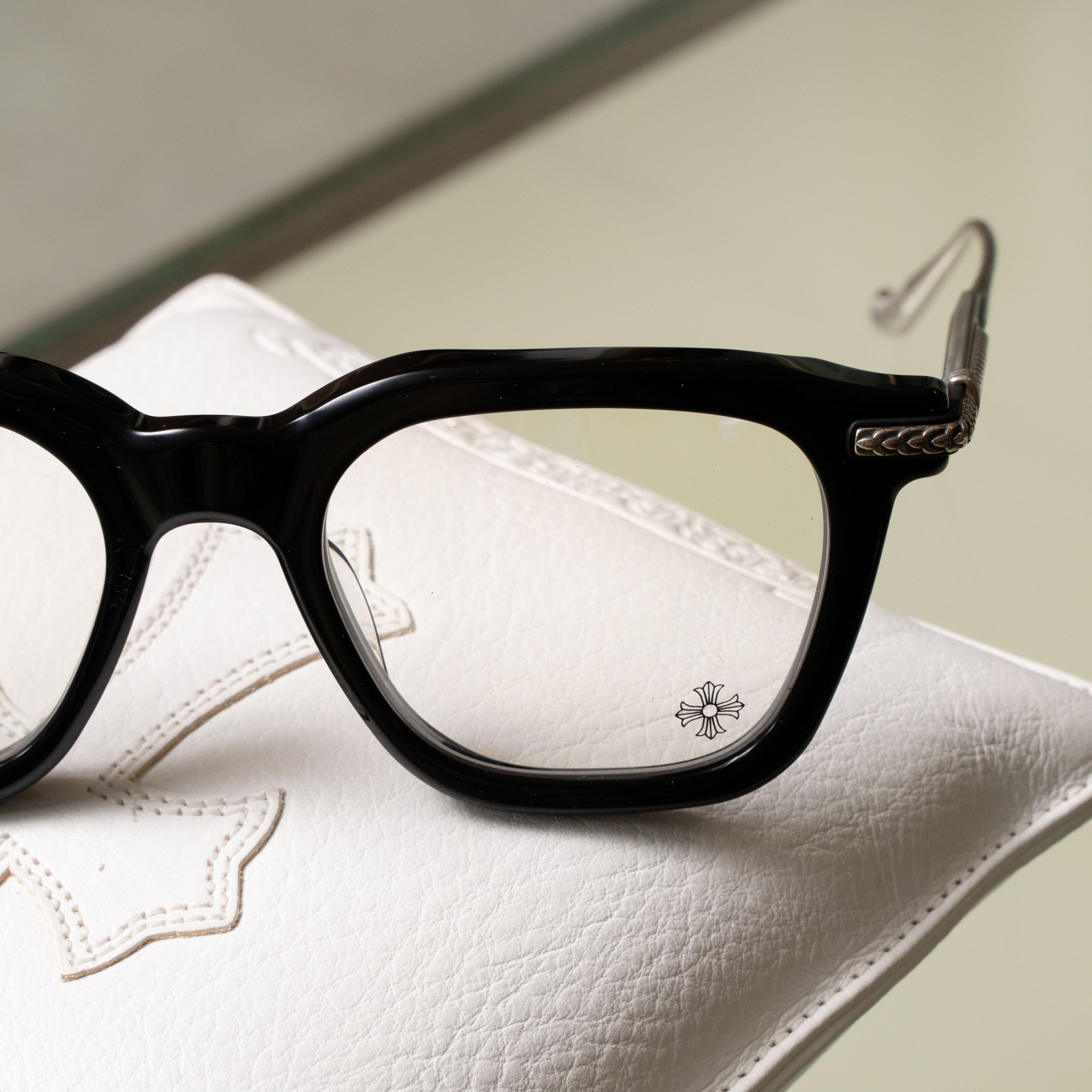 Chrome Hearts CHROME HEARTS CUMPTION BLACK/BRUSHED SILVER Size ONE SIZE - 6 Thumbnail