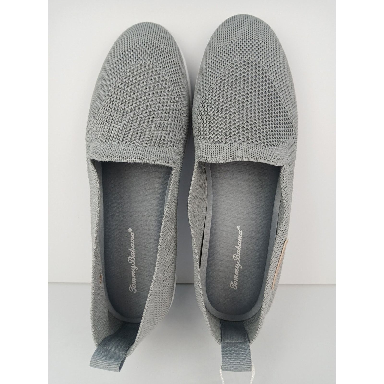 Tommy Bahama Tommy Bahama Gray Knit Slip On Casual Shoes Women’s Sz 9.5 Size US 9.5 / IT 39.5 - 8 Thumbnail