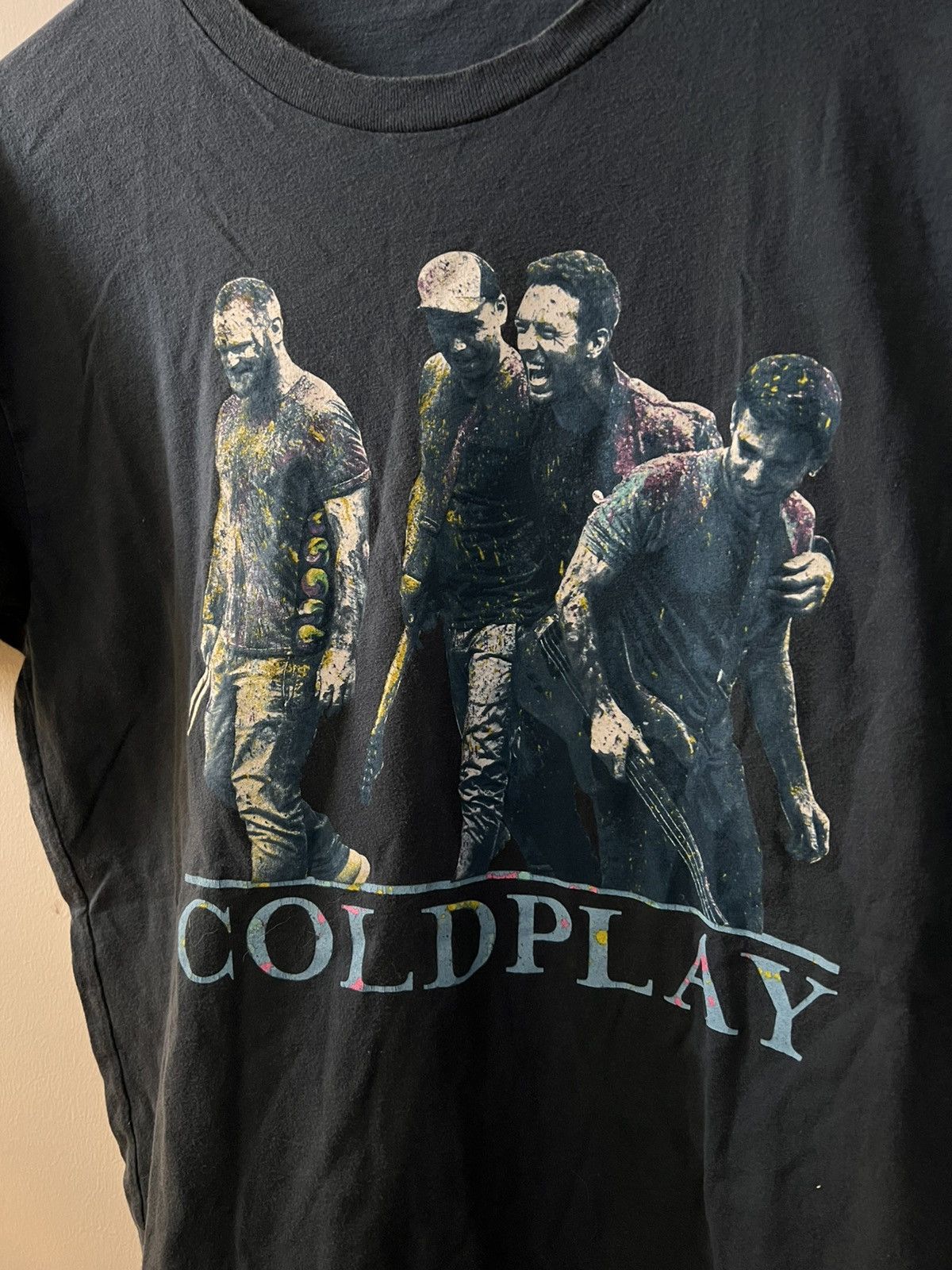 Band Tees Crazy Y2K Coldplay Tour Concert Tee Size US M / EU 48-50 / 2 - 2 Thumbnail