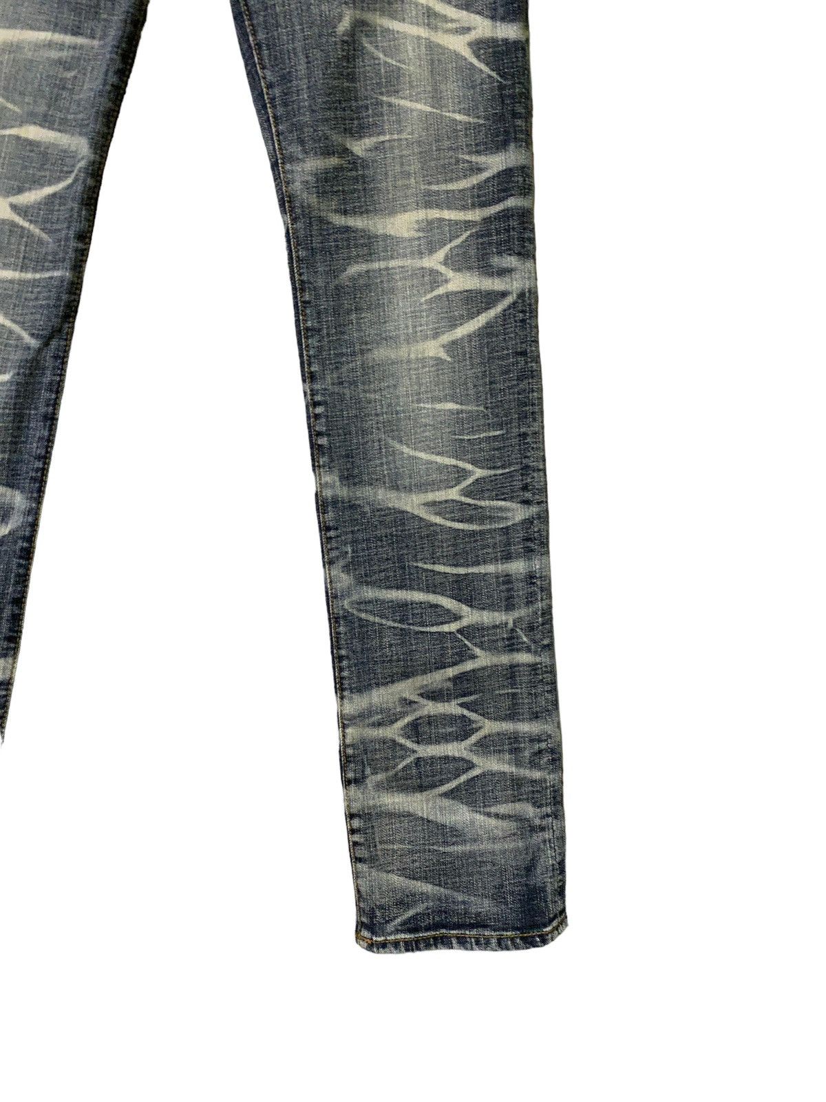 Designer × Japanese Brand Archive Clawmark Spicy Denim Acid Wash Denim Jeans Size US 27 - 6 Thumbnail