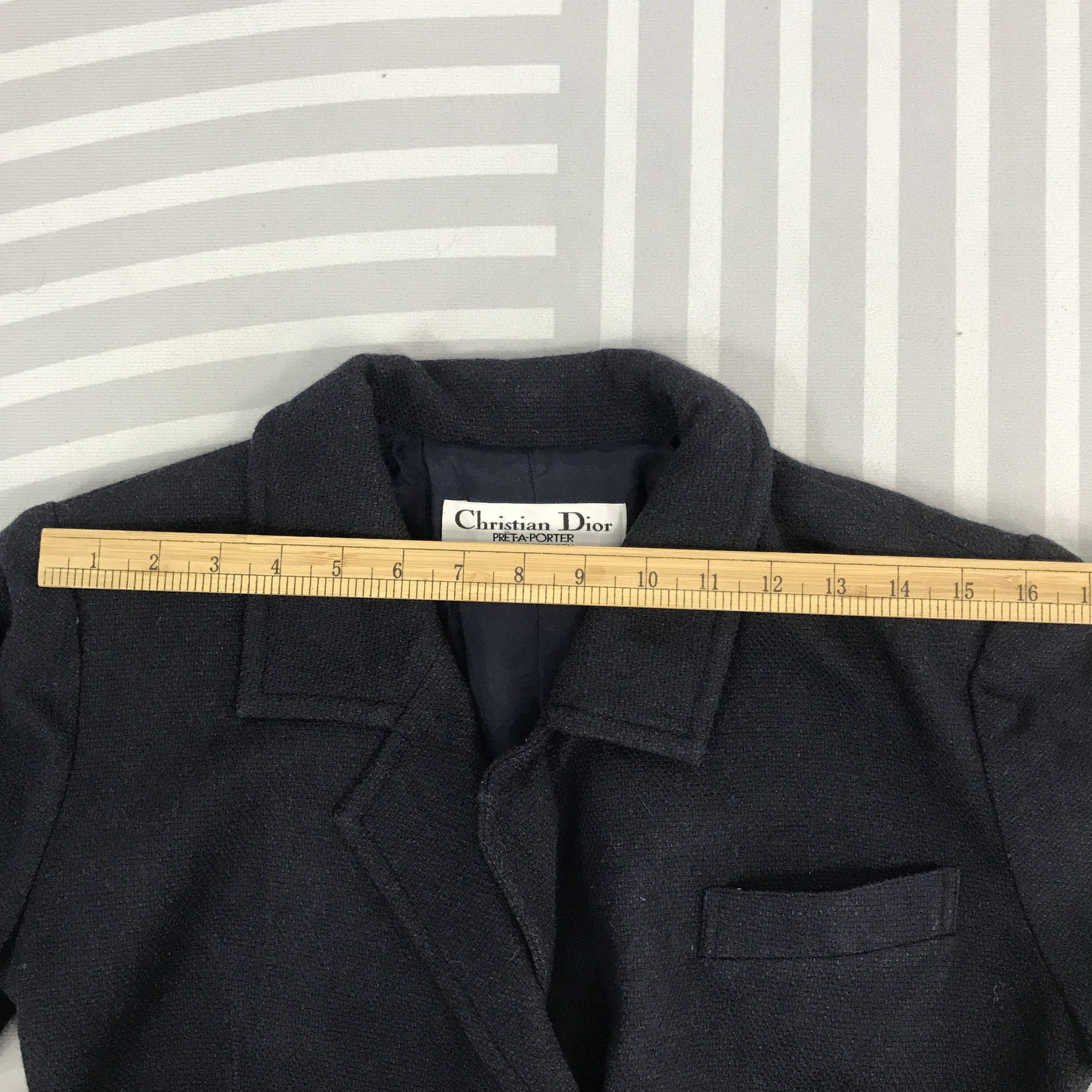 Christian Dior Monsieur × Vintage Vintage Christian Dior Wool Button Jacket Size US M / EU 48-50 / 2 - 5 Thumbnail