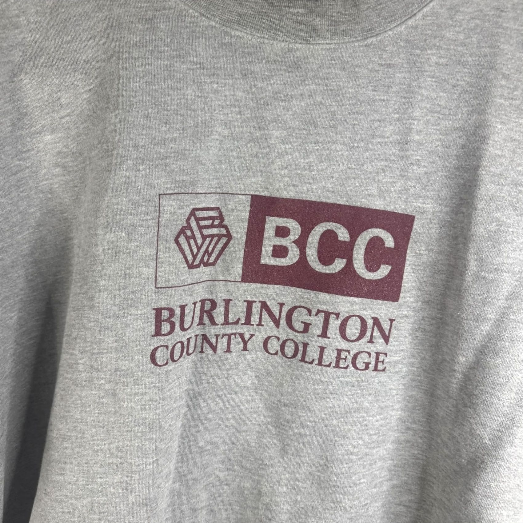 Jansport VINTAGE JanSport Sweatshirt Mens XL Gray BCC Burlington County College Crewneck Fleece Size US XL / EU 56 / 4 - 6 Thumbnail