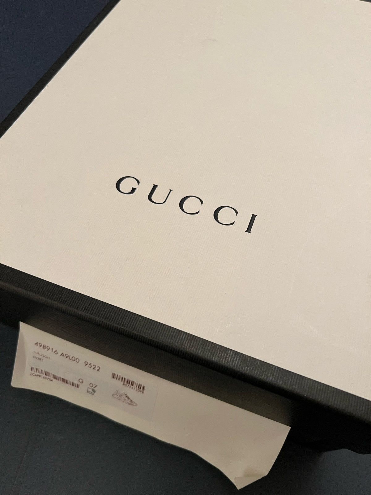 Gucci Gucci 7 Rhyton Distressed Ivoire Dirty Oversized Sneakers Size US 7 / EU 40 - 12 Thumbnail