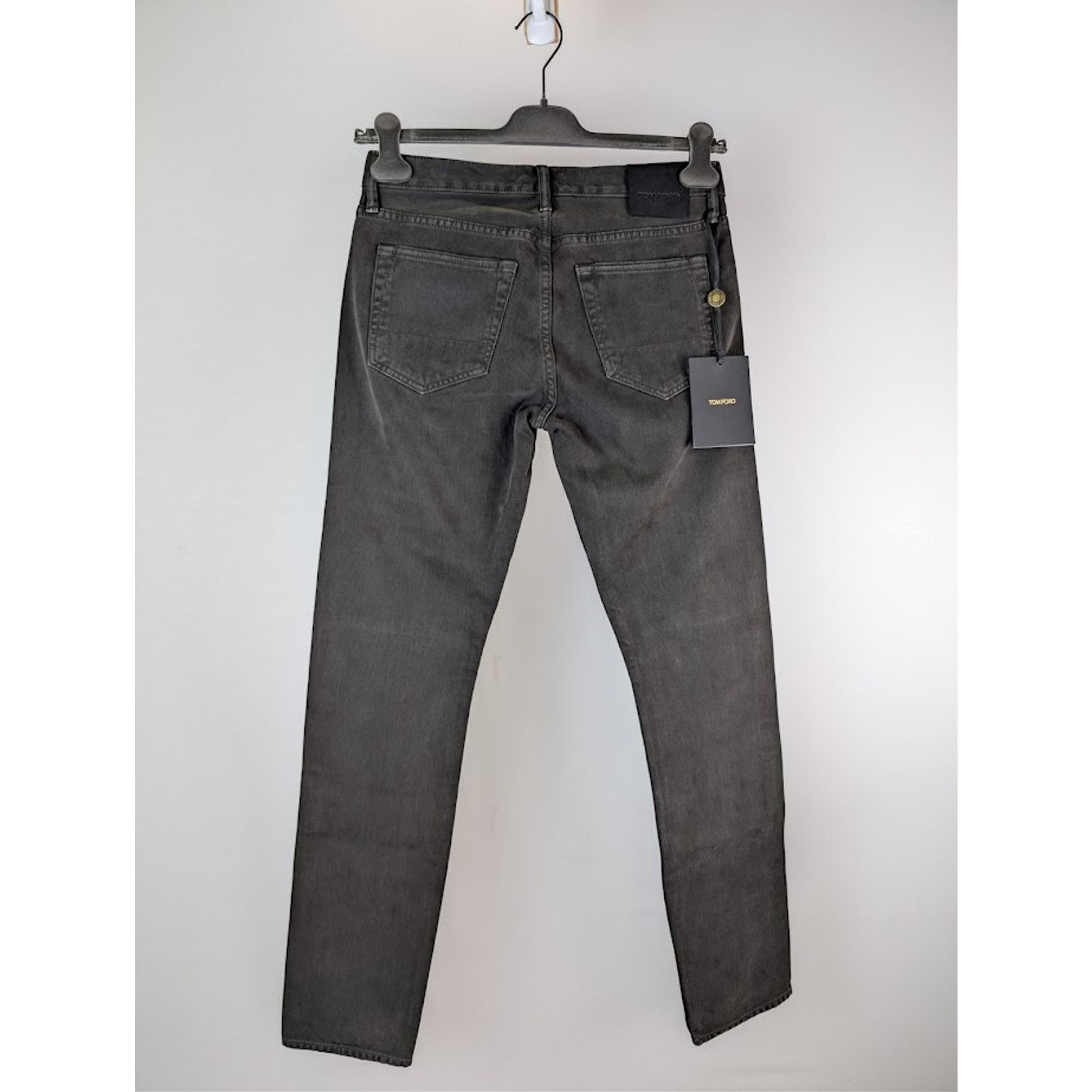 Tom Ford o1rshd1 Denim Slim Jeans in Nero Size US 40 / EU 56 - 18 Thumbnail