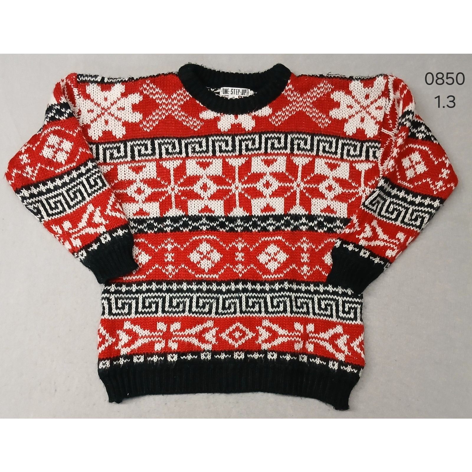 Other One Step Up (Medium) Multicolor Crew Neck Ugly Xmas Sweater Size M / US 6-8 / IT 42-44 - 1 Thumbnail