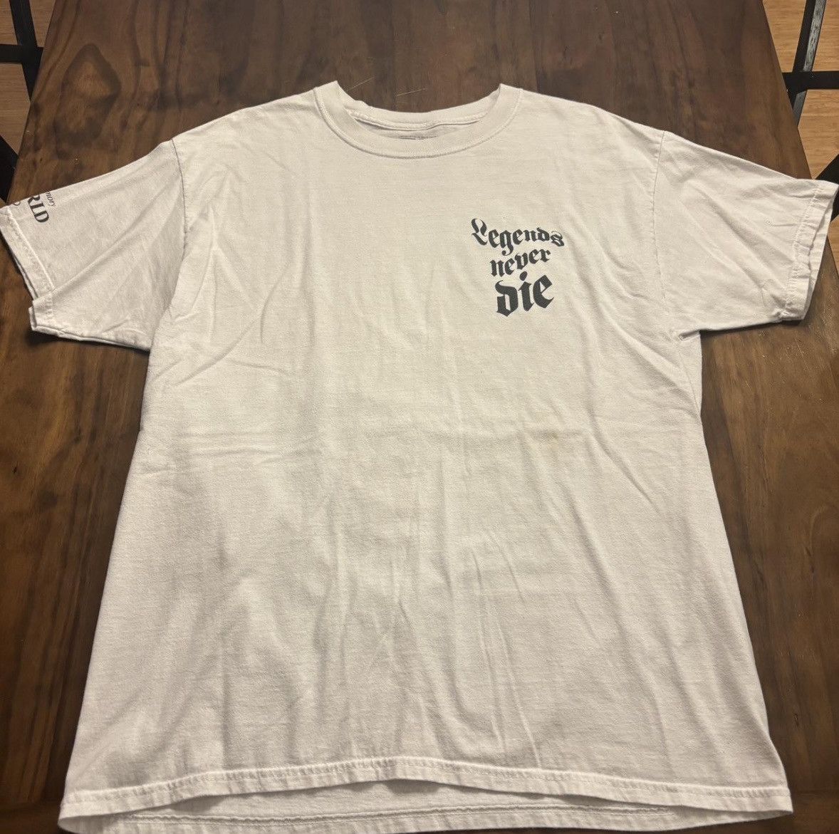 999 Club Juice WRLD LND white t-shirt Size US L / EU 52-54 / 3 - 1 Thumbnail