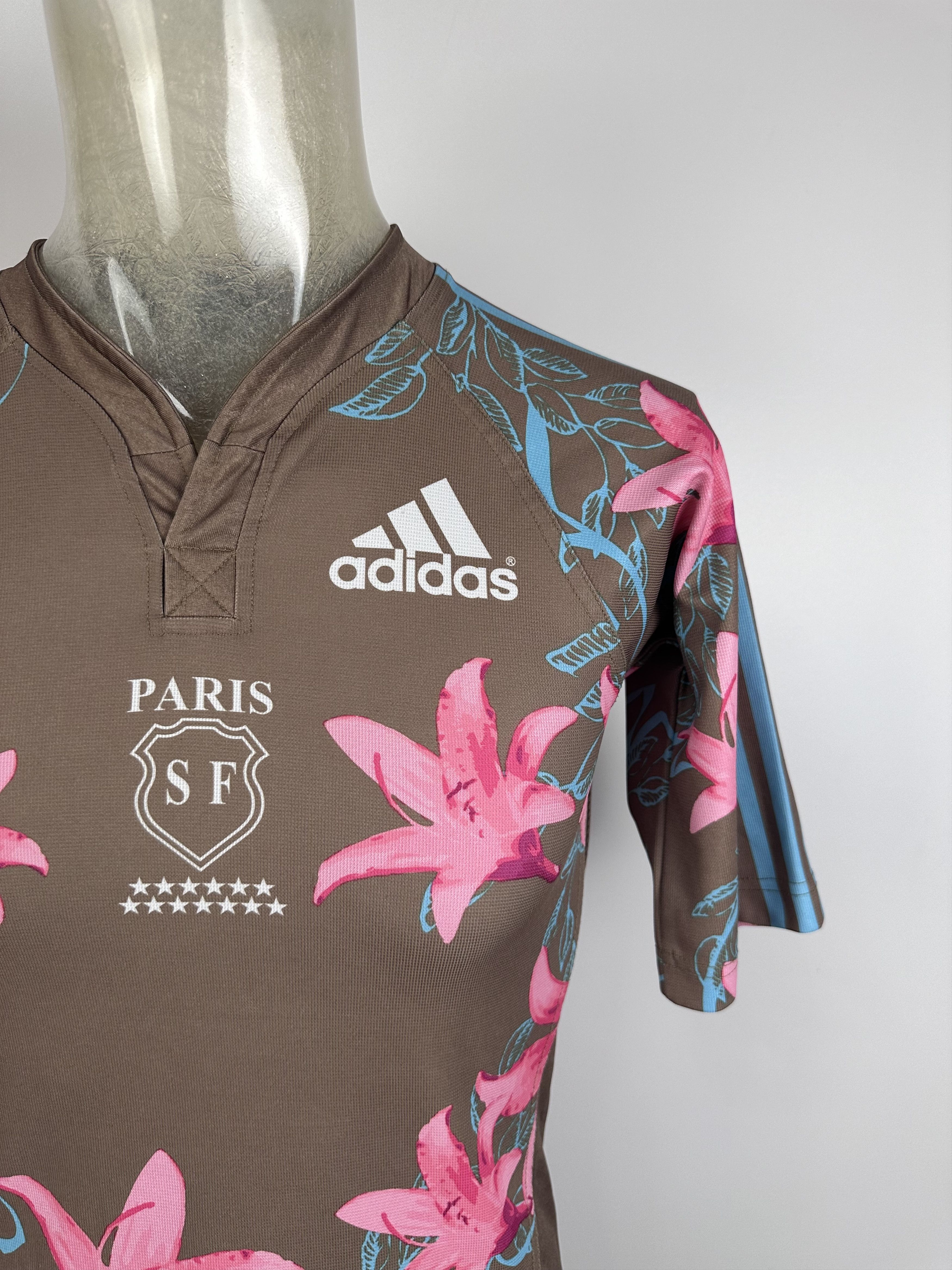 Adidas STADE FRANCAIS PARIS 2007 2008 RUGBY JERSEY SHIRT ADIDAS Size US S / EU 44-46 / 1 - 2 Thumbnail
