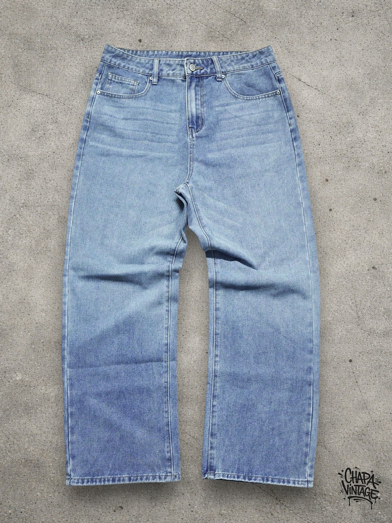 Vintage Washed denim jenas Size US 32 / EU 48 - 1 Thumbnail