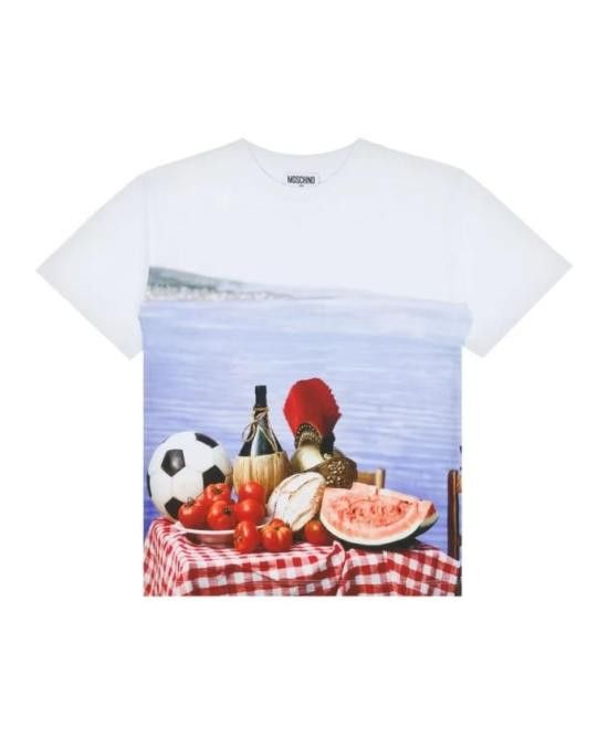 MOSCHINO Men T-Shirts 251ZZ07020241 1001 White