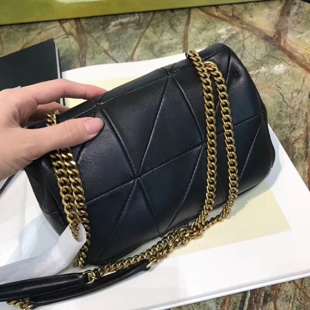 Saint Laurent Paris o1s1wg111024 Size: OS / Small Jamie Lambskin Bag in Black Size ONE SIZE - 2 Thumbnail
