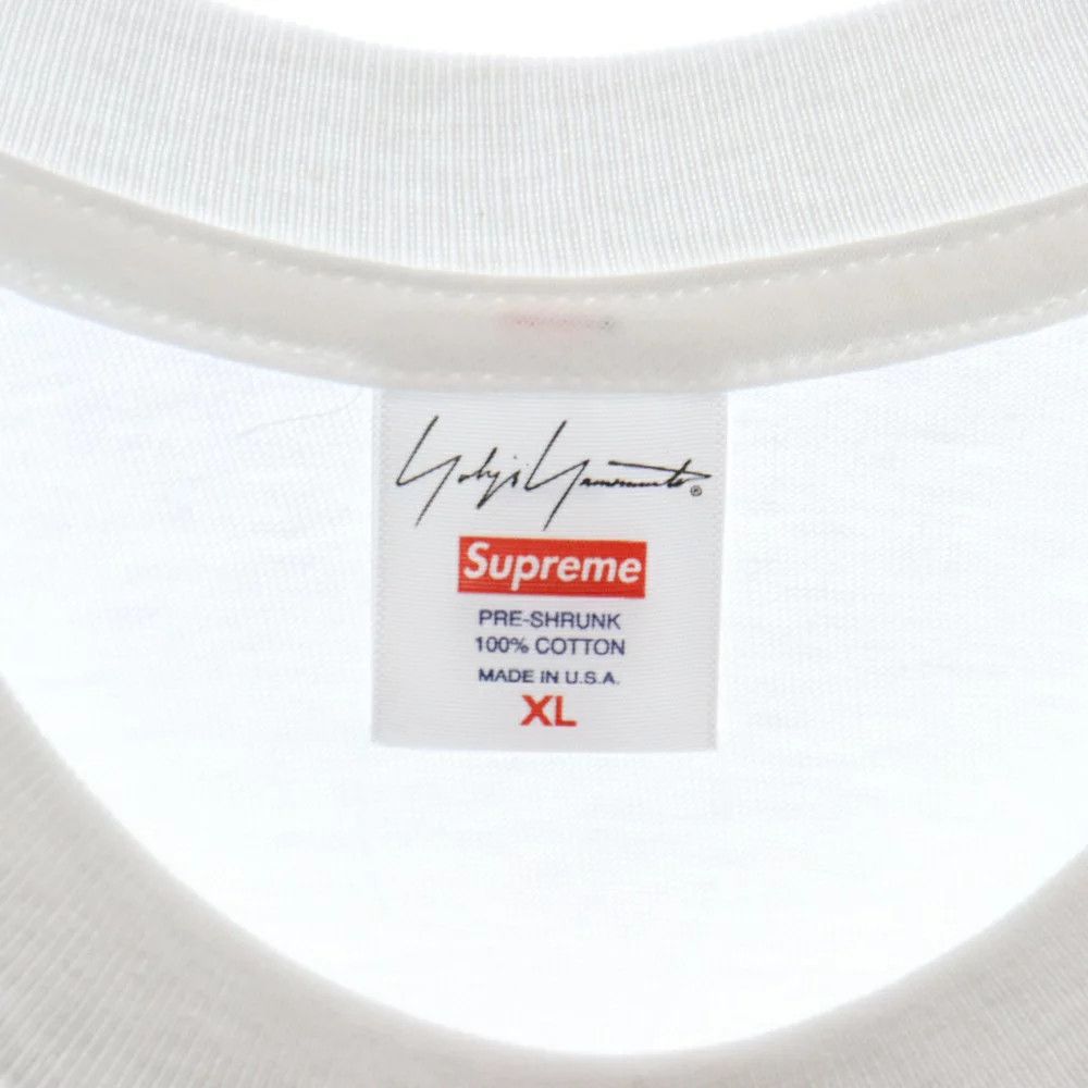 Yohji Yamamoto SUPREME 20AW ×Yohji Yamamoto Logo Tee Size US XL / EU 56 / 4 - 6 Thumbnail
