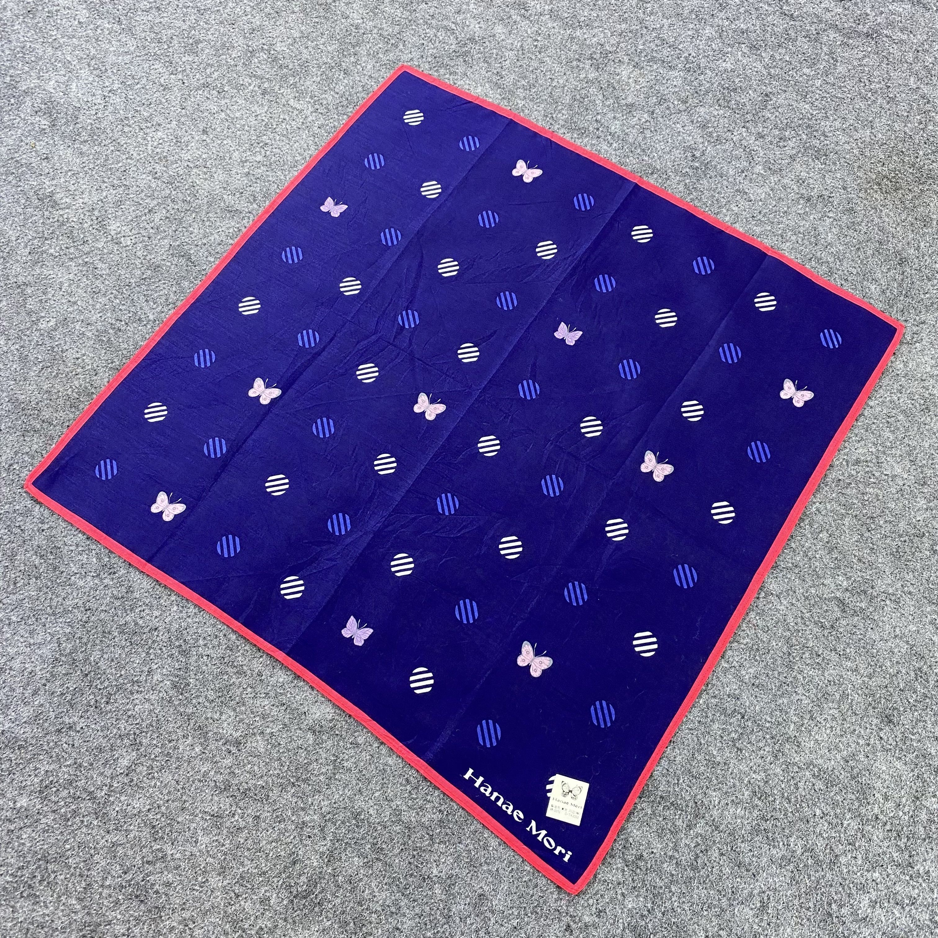 Hanae Mori Hanae Mori Handkerchief / Bandana / Neckerchief-B1373 Size ONE SIZE - 4 Thumbnail