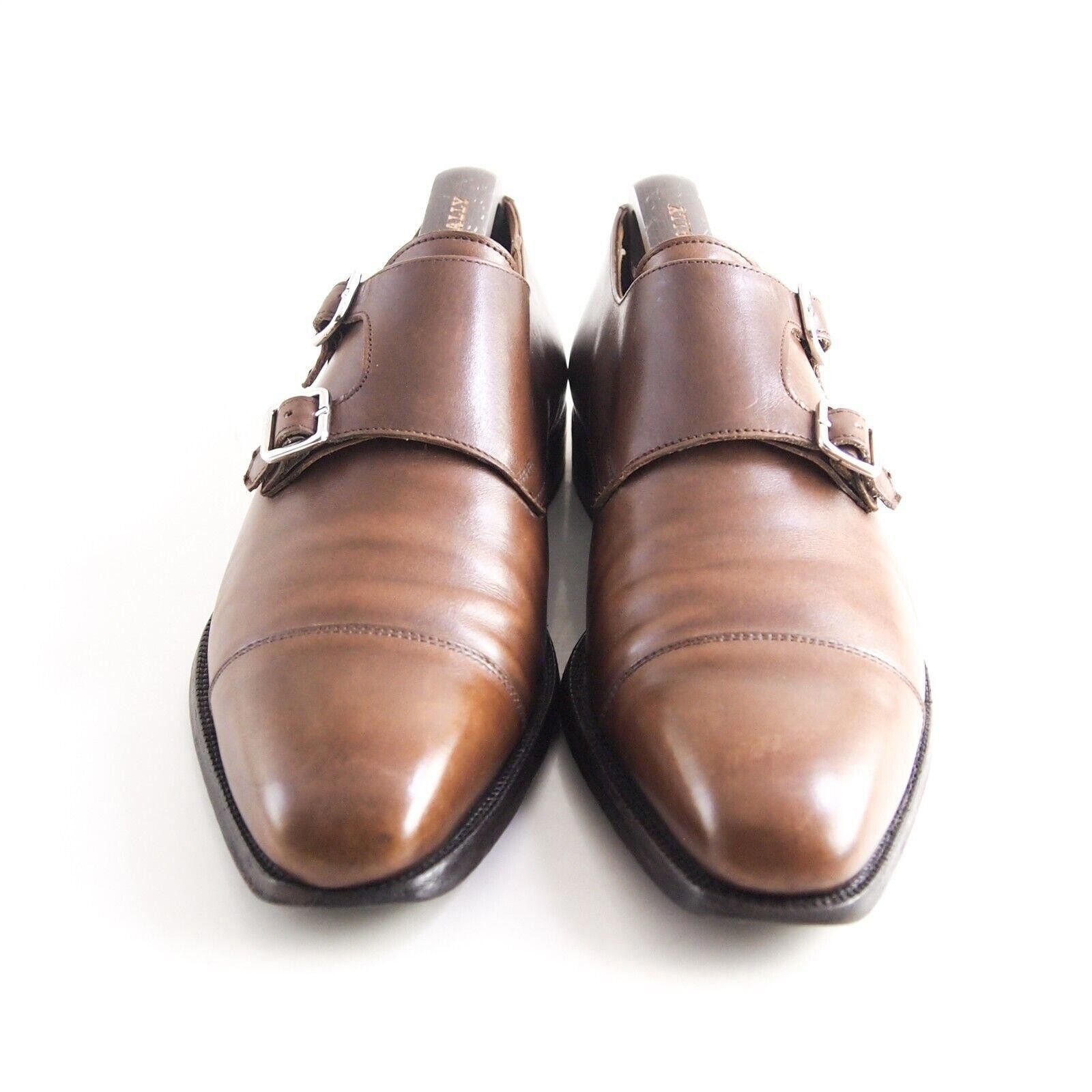 Crockett & Jones Crockett Jones Lowndes Double Monks Brown US 8.5 E EU 41.5 Size US 8.5 / EU 41-42 - 3 Thumbnail