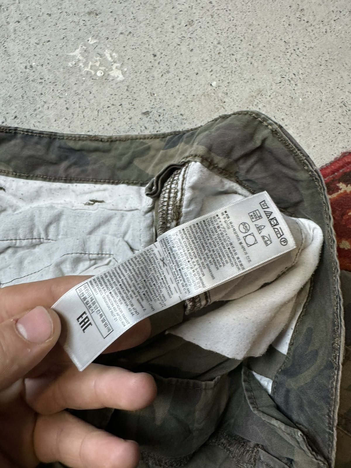Gap × Vintage Vintage Y2K Gap Khakis Carti Yeezy Style Military Baggy Sho Size US 36 / EU 52 - 6 Thumbnail