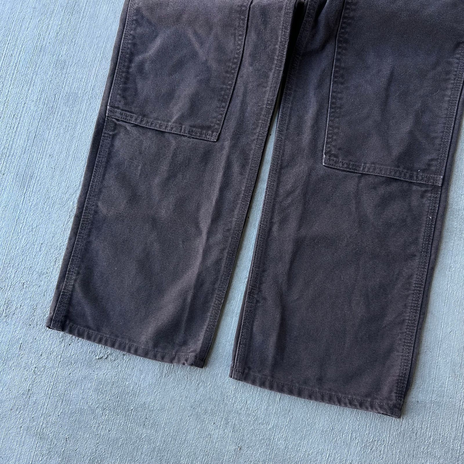 Carhartt × Vintage Carhartt DKB brown double knee work wear carpenter pants Size US 29 - 3 Thumbnail