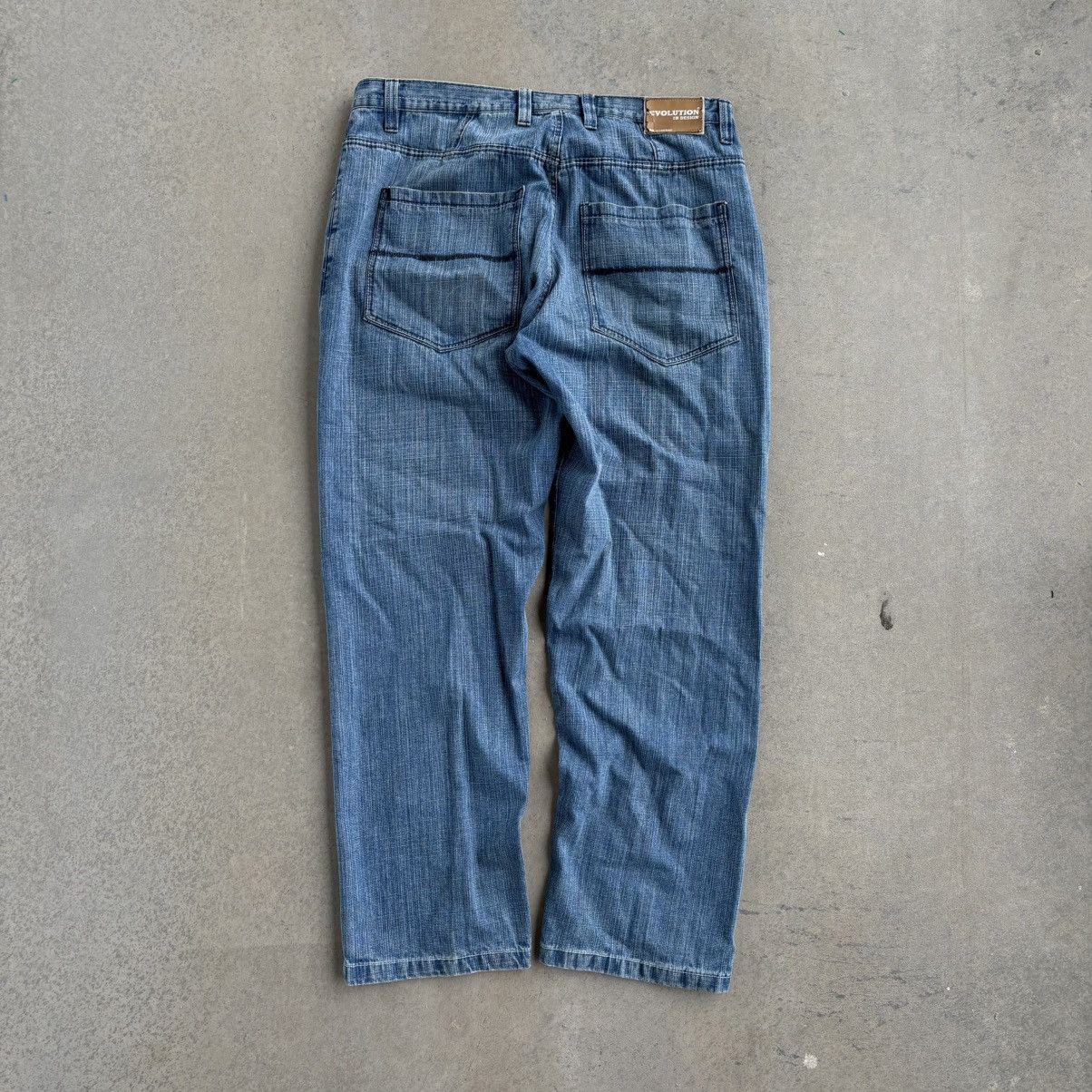 Southpole × Vintage Vintage Y2K Evolution Baggy Blue jeans Skater pants rare 38 Size US 40 / EU 56 - 1 Thumbnail