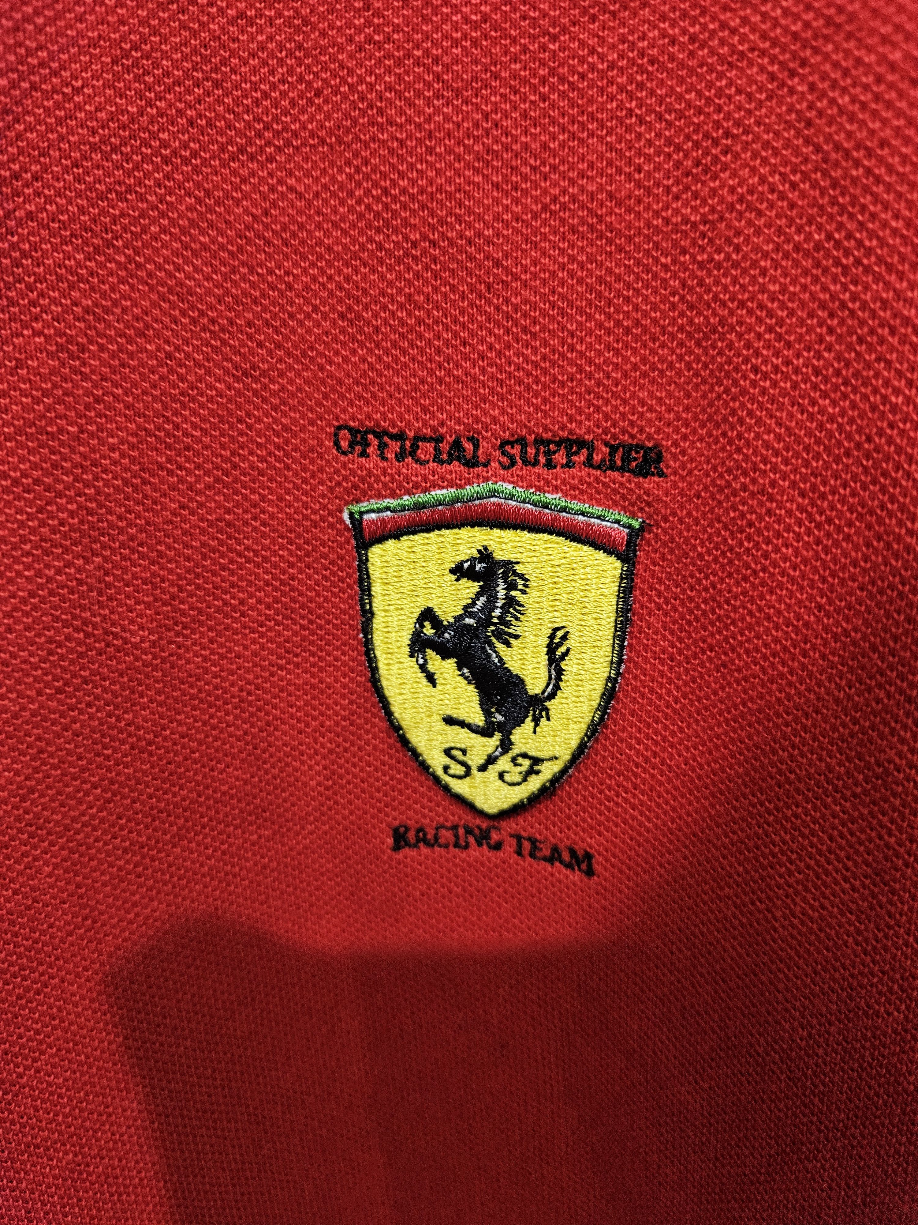 Tommy Hilfiger TOMMY HILFIGER FERRARI F1 RACING SIZE L POLO RARE Size US L / EU 52-54 / 3 - 6 Thumbnail