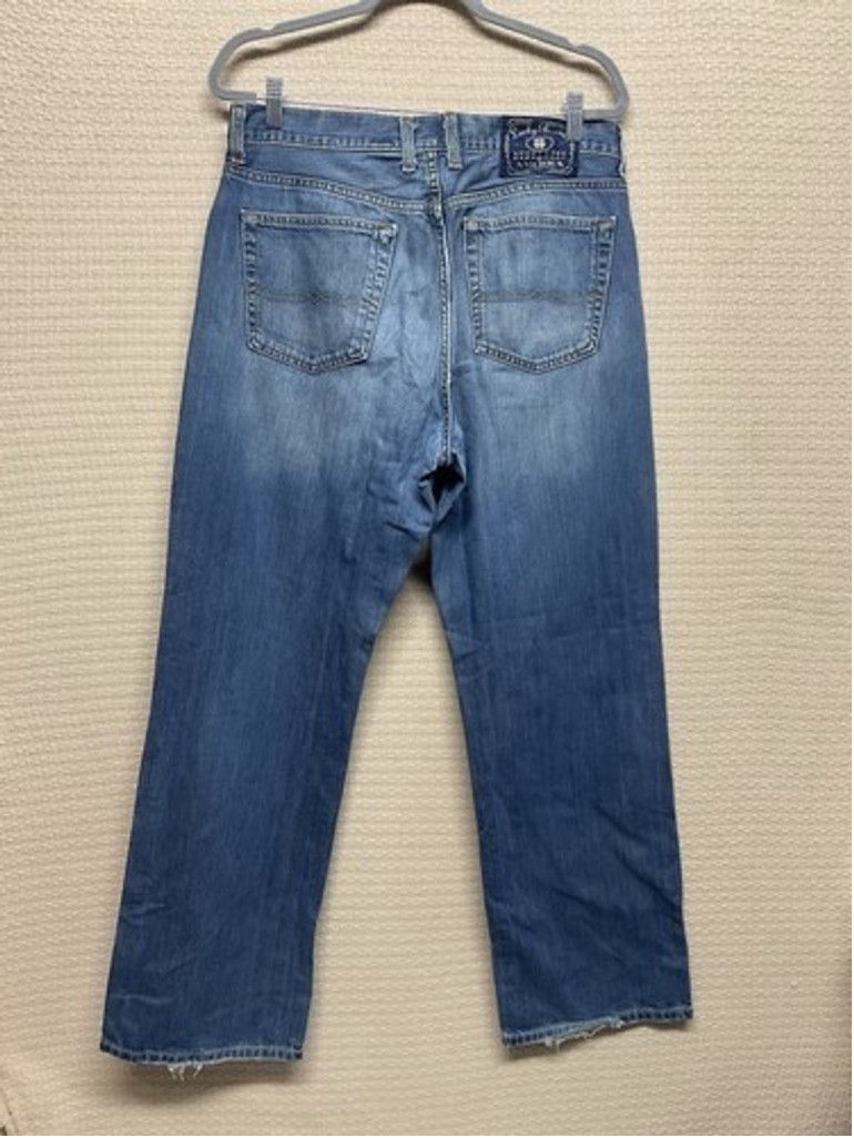 Lucky Brand VTG Lucky Brand Dungarees Short Bootcut Jeans Size 34 Reg. Size US 34 / EU 50 - 8 Thumbnail