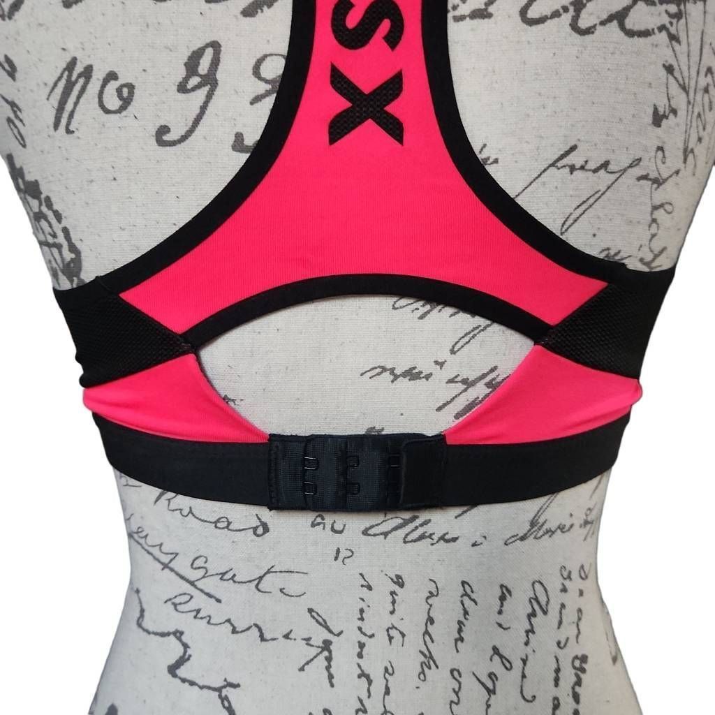 Victoria's Secret Victoria's Secret Sport Women's Size 34D Hot Pink Black Spor Size ONE SIZE - 5 Thumbnail