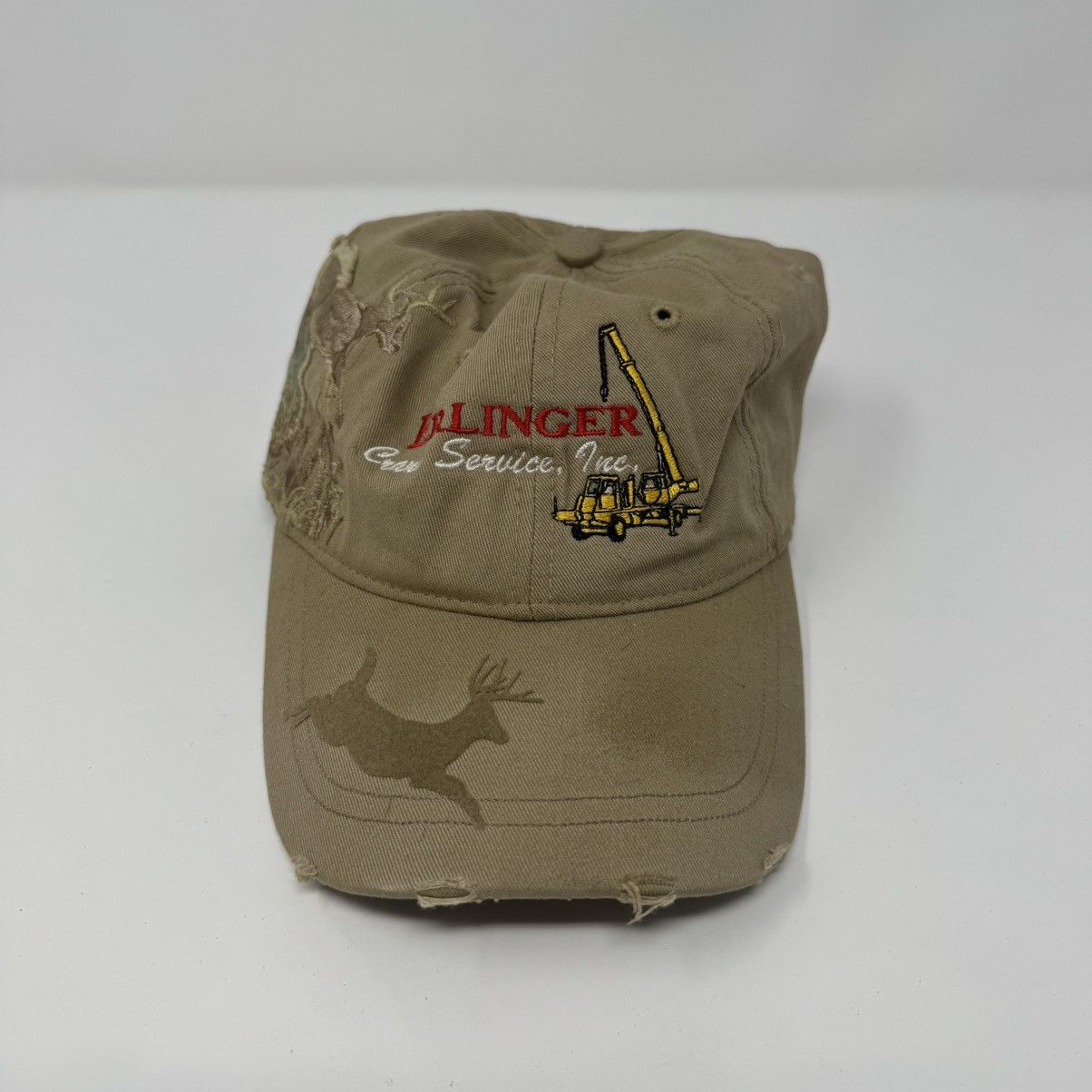 Other × Vintage 7 Distressed Camouflage Hunting Strapback Snapback Hats Size ONE SIZE - 14 Thumbnail