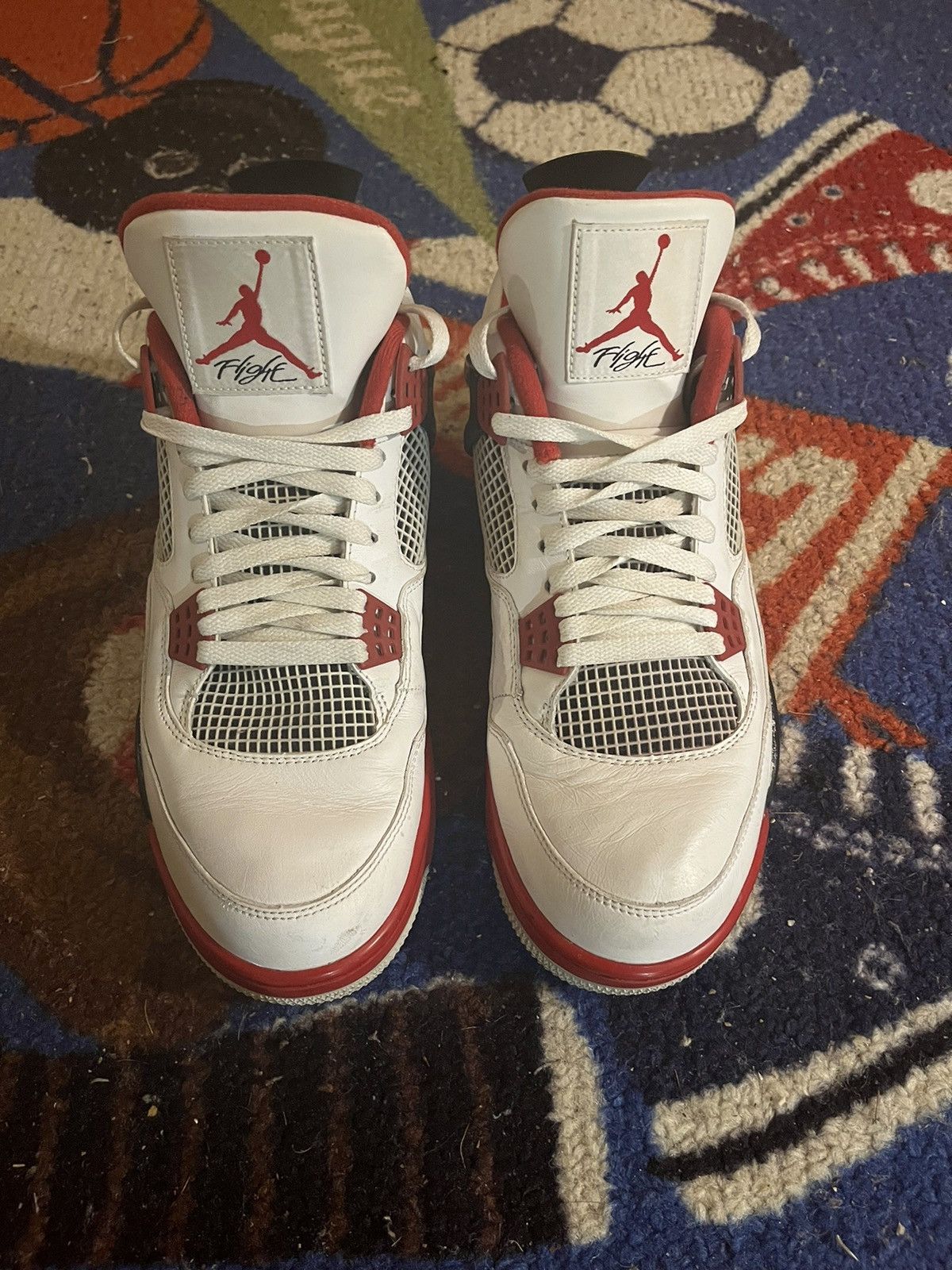 Jordan Brand × Nike Size 12 - Jordan 4 Fire Red (2012) Size US 12 / EU 45 - 1 Thumbnail