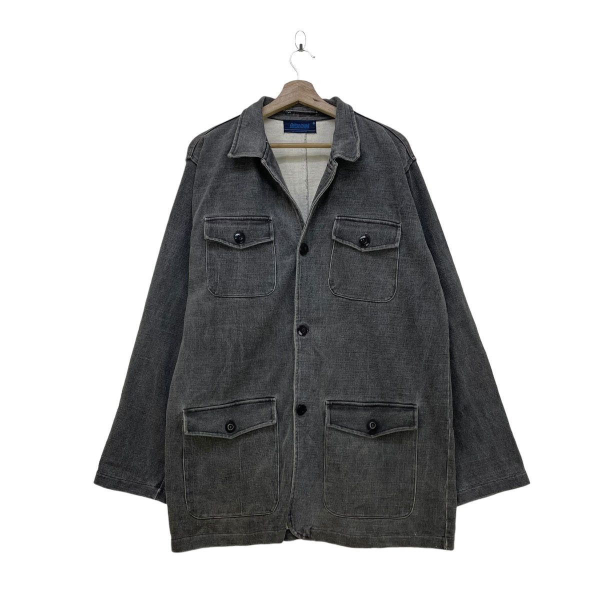 Japanese Brand × Vintage Japanese Brand Clothes Treasalt Cotton Style Chore Jacket Size US M / EU 48-50 / 2 - 1 Thumbnail