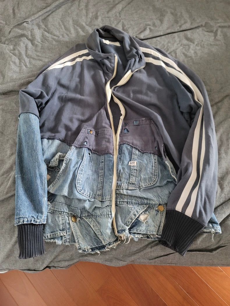 Greg Lauren greg lauren size 3 Warm men's navy sports jacket 2505-Nexta Size US L / EU 52-54 / 3 - 1 Thumbnail