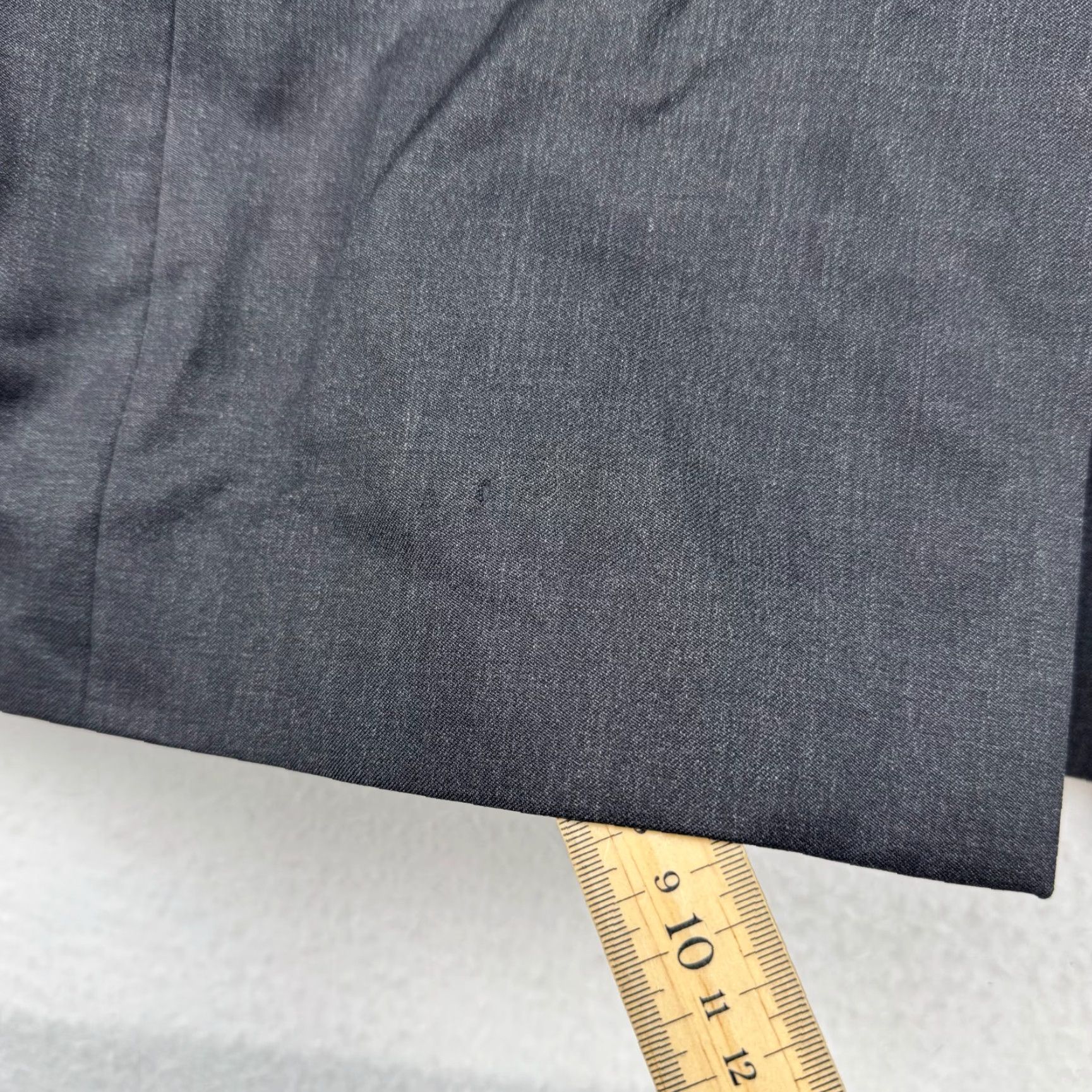Brooks Brothers Brooks Brothers Blazer Wool 2 Piece Charcoal Mens 43R Classic 38 Waist Made in Italy Size 38R - 7 Thumbnail