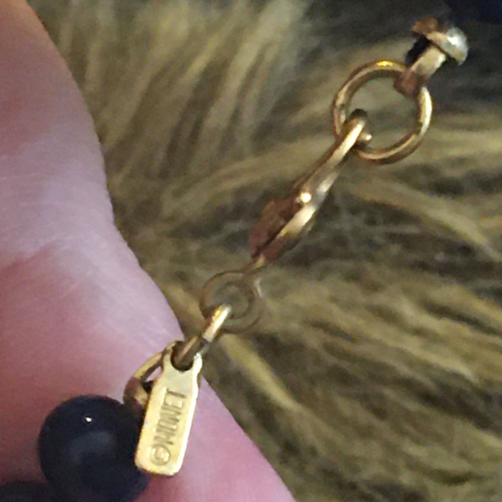 Monet Vintage Monet navy glass pearl bead necklace Size ONE SIZE - 8 Thumbnail