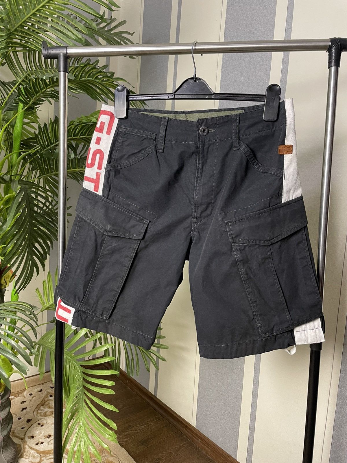 G-Star G-Star RAW Mens Cargo Big Logo Shorts y2k Size 30 Size US 30 / EU 46 - 1 Thumbnail