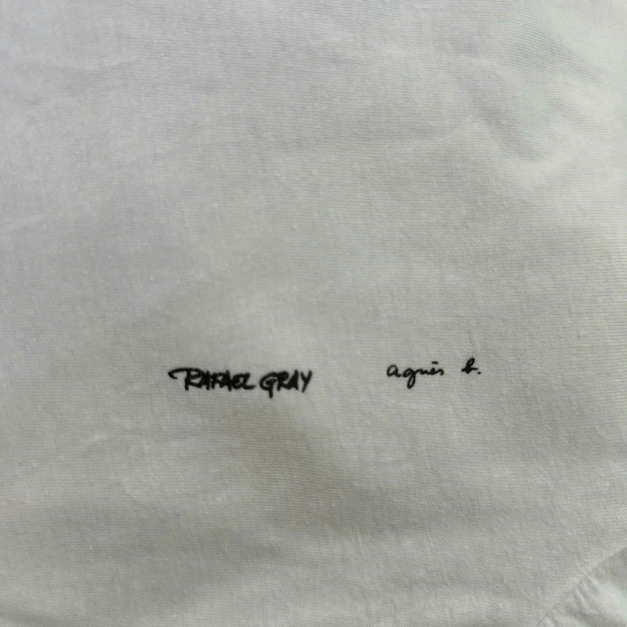 agnes b. 1996 agnesb x rafael gray artwork tee Size US L / EU 52-54 / 3 - 3 Thumbnail