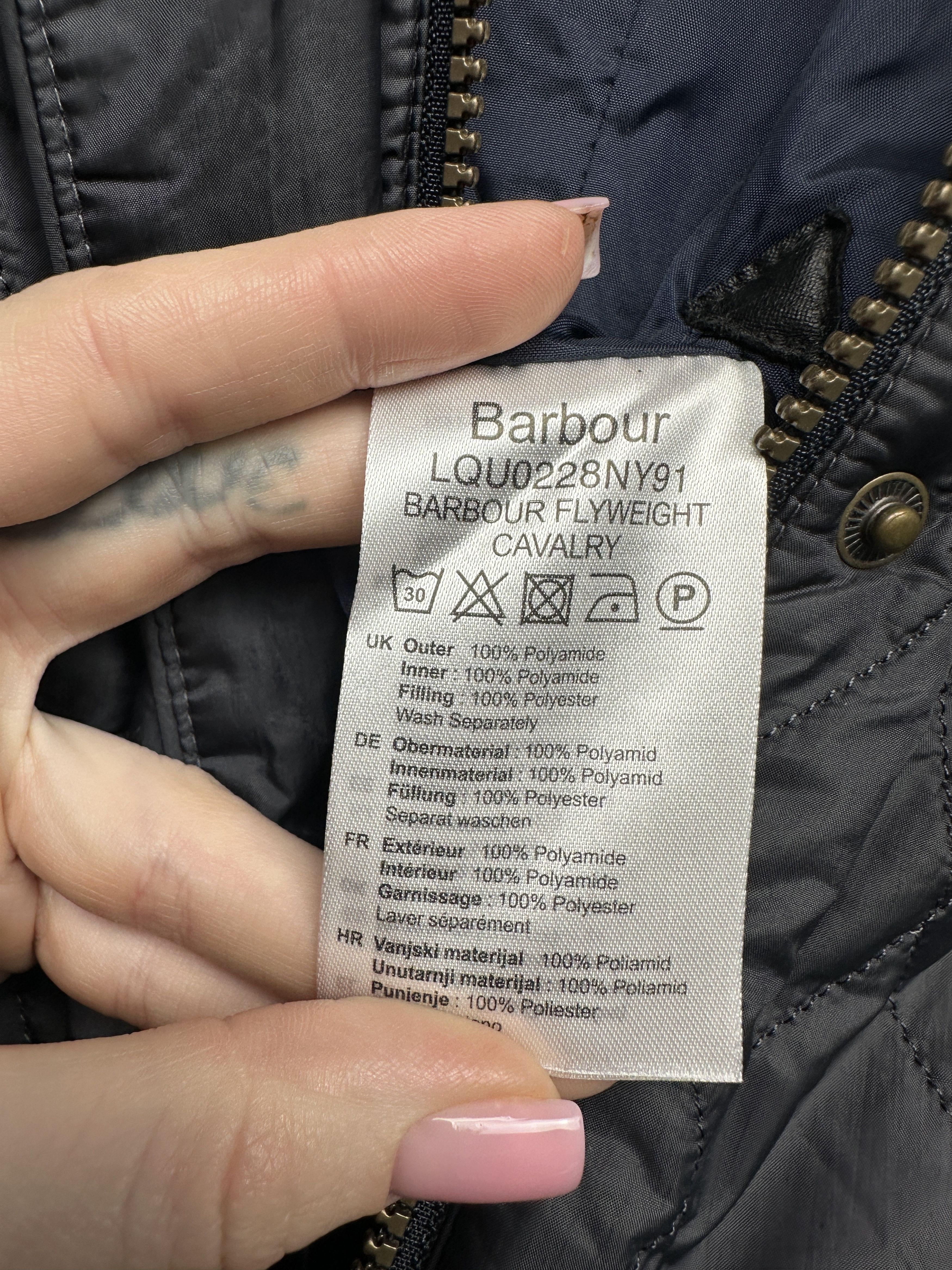 Barbour Barbour Flyweight Cavalry Womens Quilted Jacket Size M / US 6-8 / IT 42-44 - 6 Thumbnail